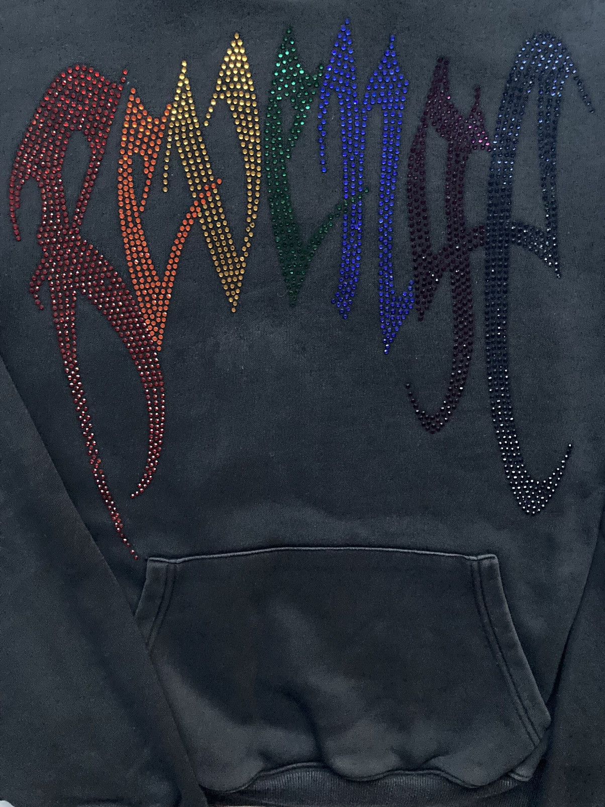 Revenge × Swarovski *SOLD* Revenge Swarovski 2018 Hoodie ‘rainbow’ *rare* Size US M / EU 48-50 / 2 - 3 Thumbnail