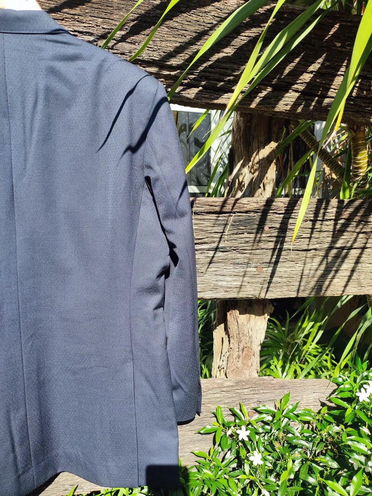 Balenciaga Balenciaga Pour Homme Black Wool Blazer (Vintage 90s) Size 38R - 11 Thumbnail