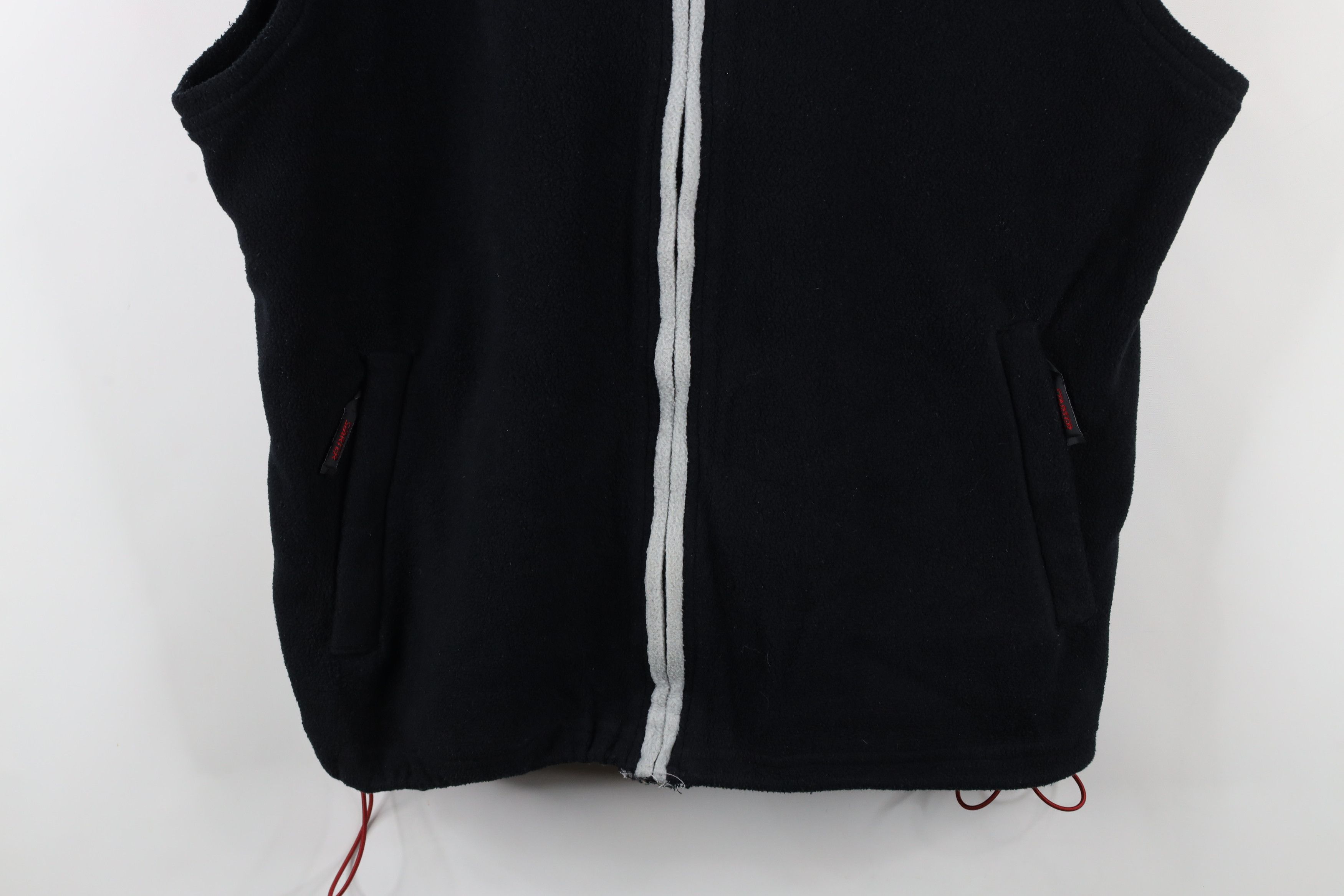 Starter × Vintage Vintage 90s Starter Spell Sleeveless Fleece Hoodie Jacket Size US L / EU 52-54 / 3 - 3 Thumbnail