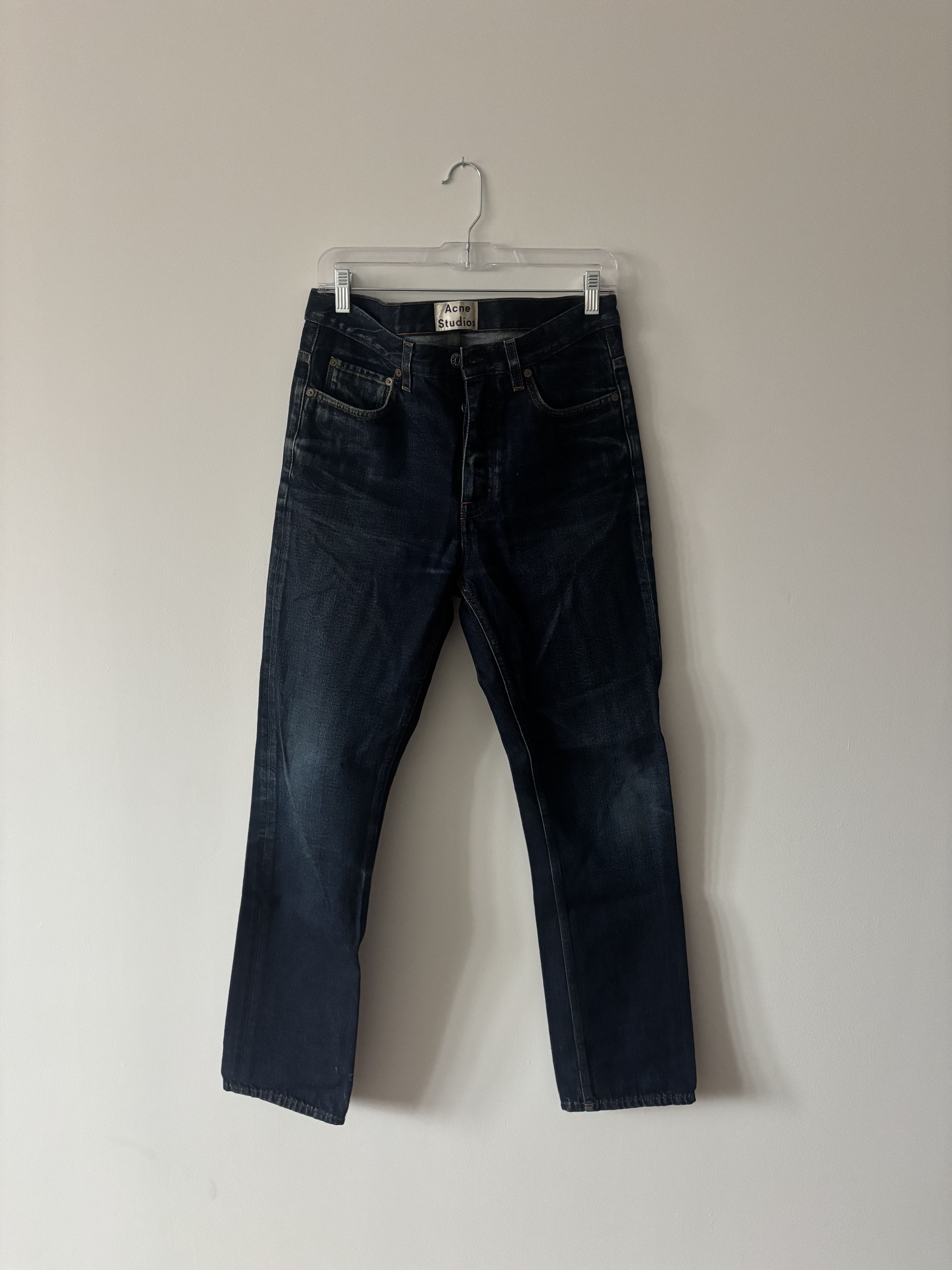 Acne Studios Acne Studios Van Three Indigo Jeans Size US 31 - 2 Thumbnail