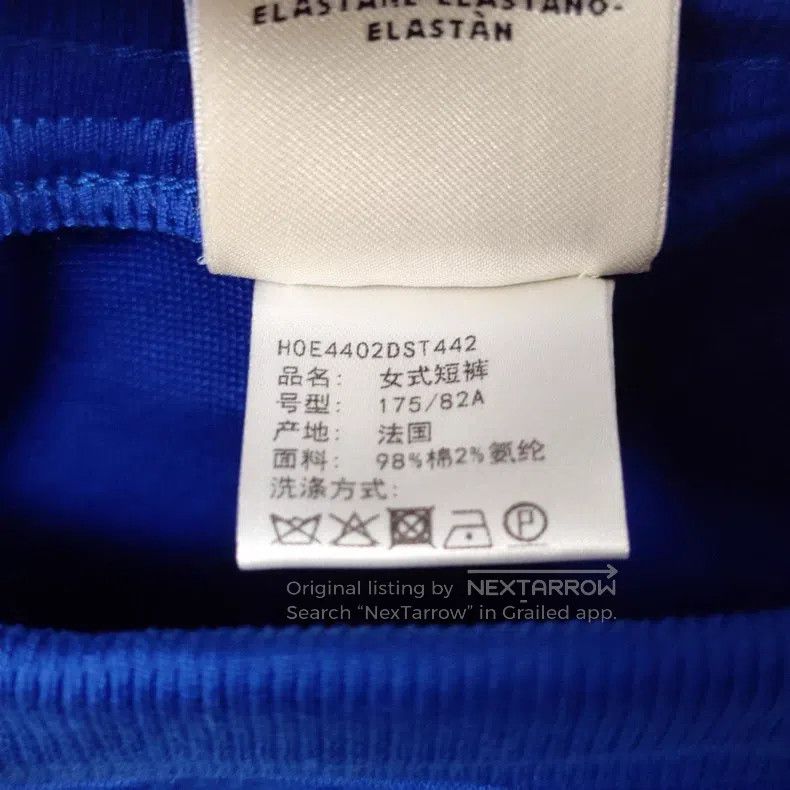 Hermes Hermes Sports shorts, blue Size 27" / US 4 / IT 40 - 5 Thumbnail