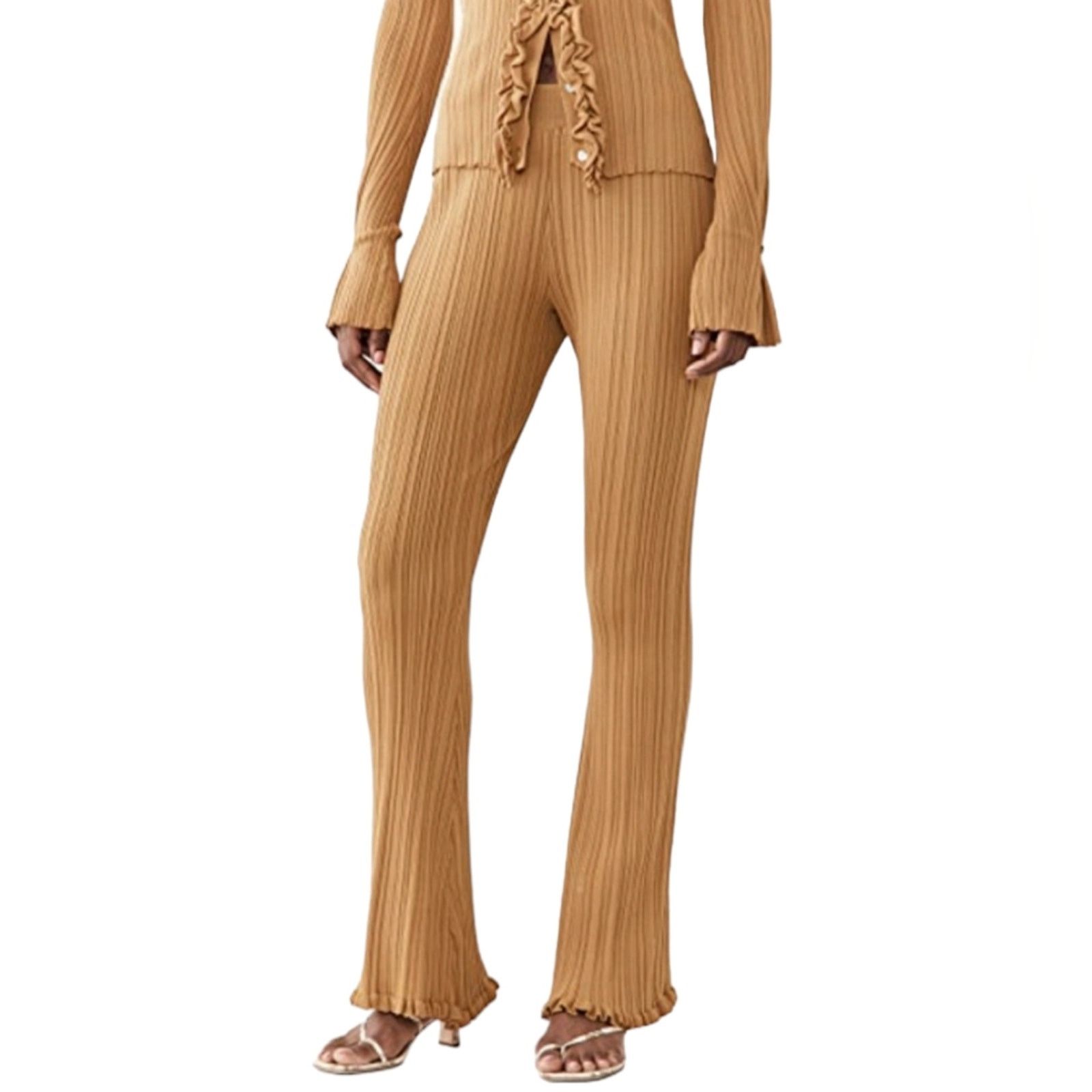 Holzweiler Holzweiler Dahlia Knit Pull On Trousers XS Size 24" / US 00 / IT 34 - 1 Thumbnail