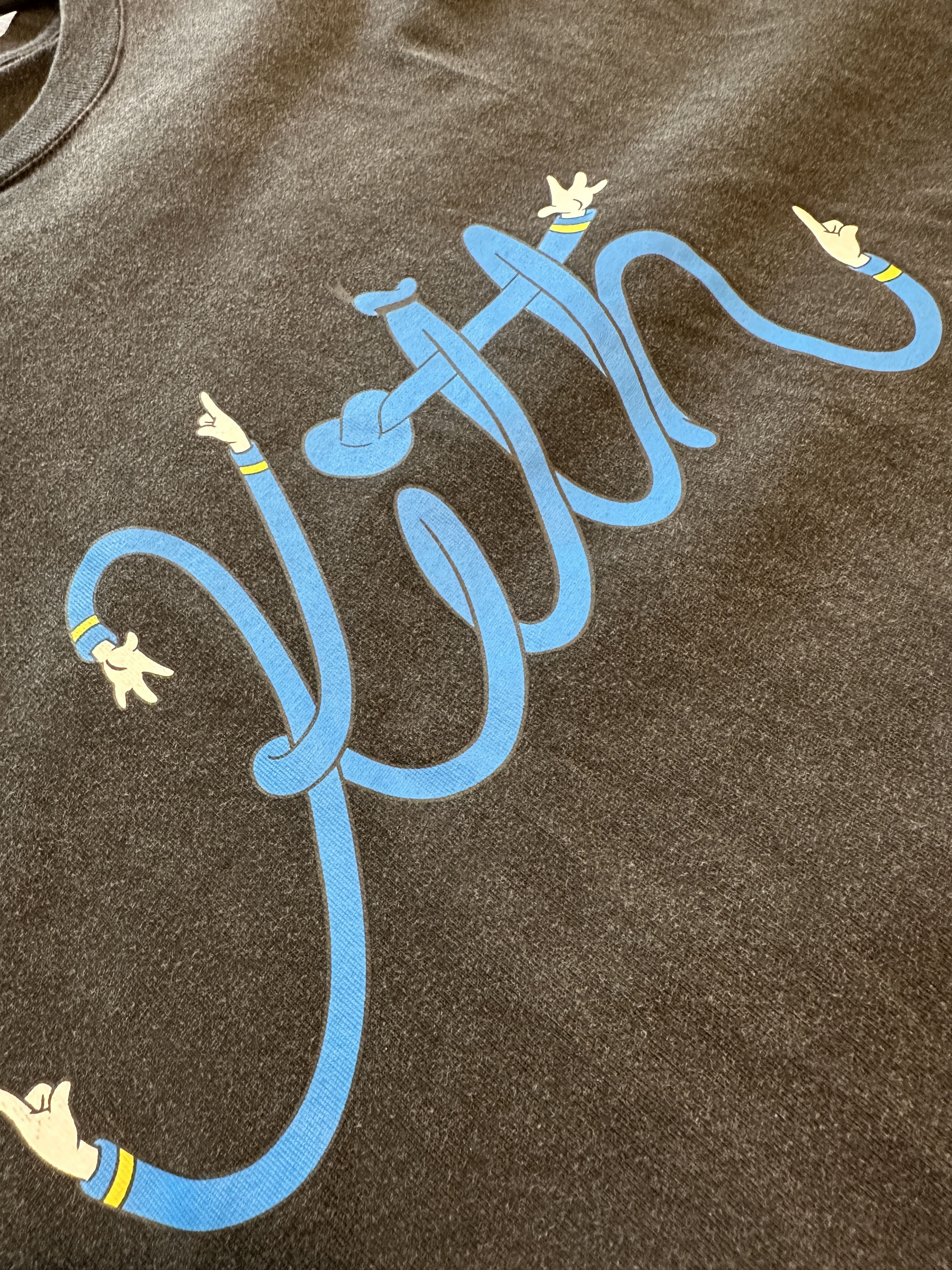 Disney × Kith Kith x Disney Donald Duck Script Logo Tee (Black, Size S) Size US S / EU 44-46 / 1 - 6 Thumbnail