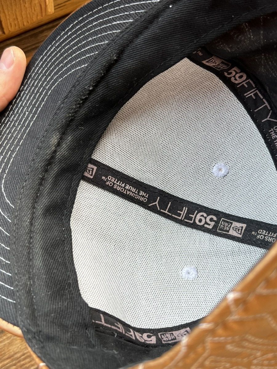 New Era Vintage Leather New York Yankees Cap New Era Y2K Size ONE SIZE - 19 Thumbnail