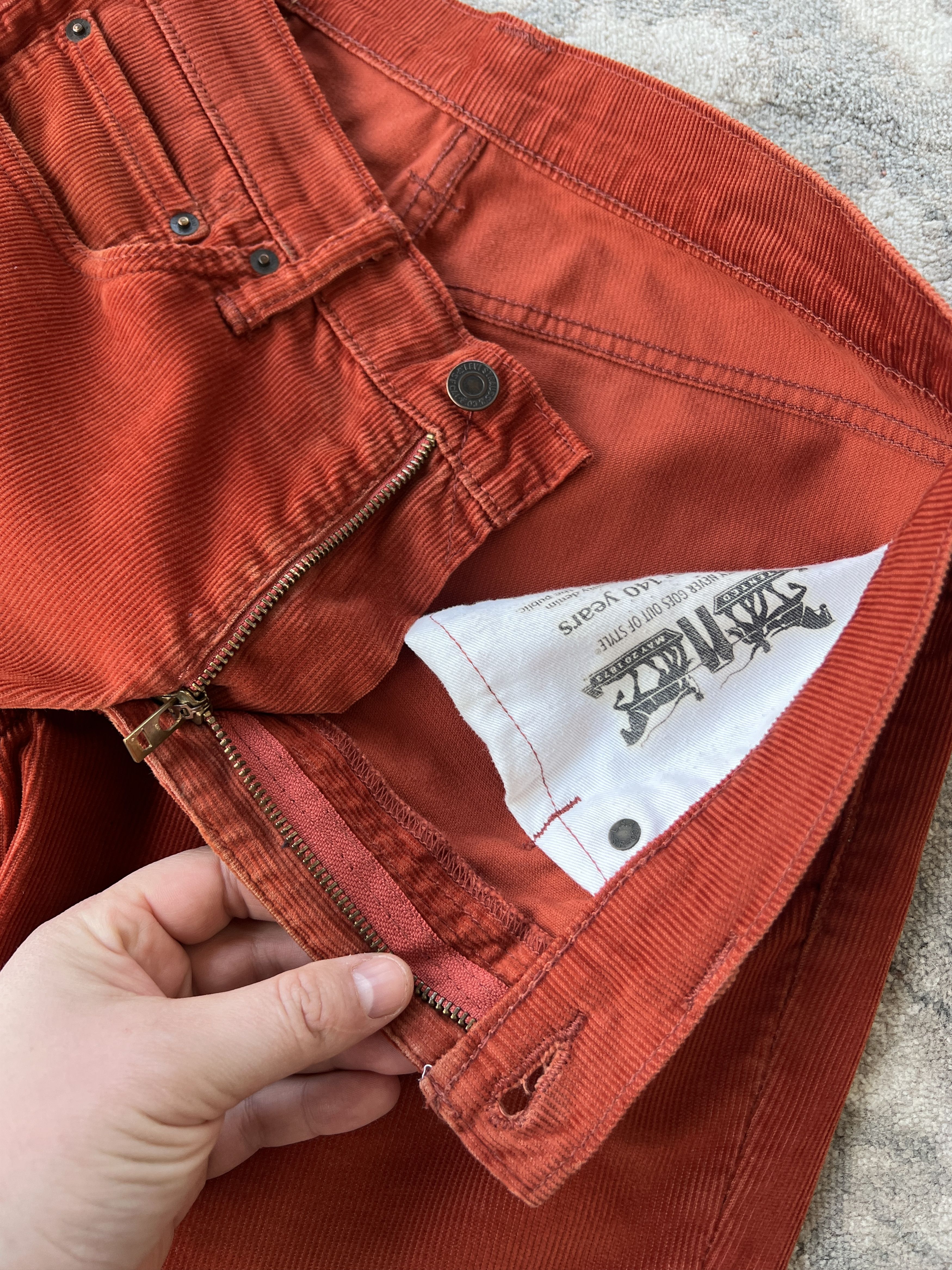 Levi's Levi's 511 Velvet Pants Size US 32 / EU 48 - 7 Thumbnail