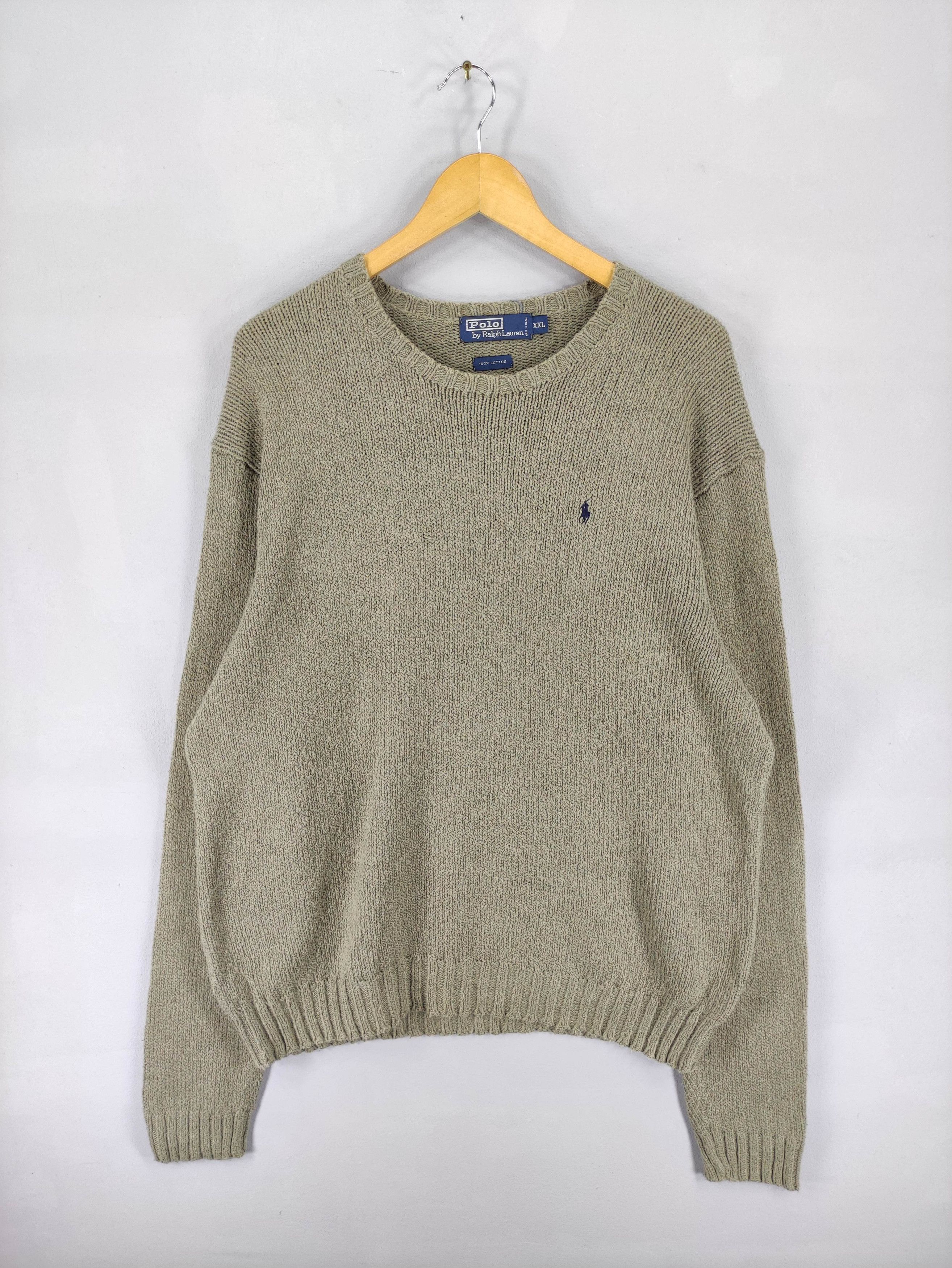 Polo Ralph Lauren Vintage Polo Ralph Lauren Knit Sweater Jumper Size US XXL / EU 58 / 5 - 1 Thumbnail