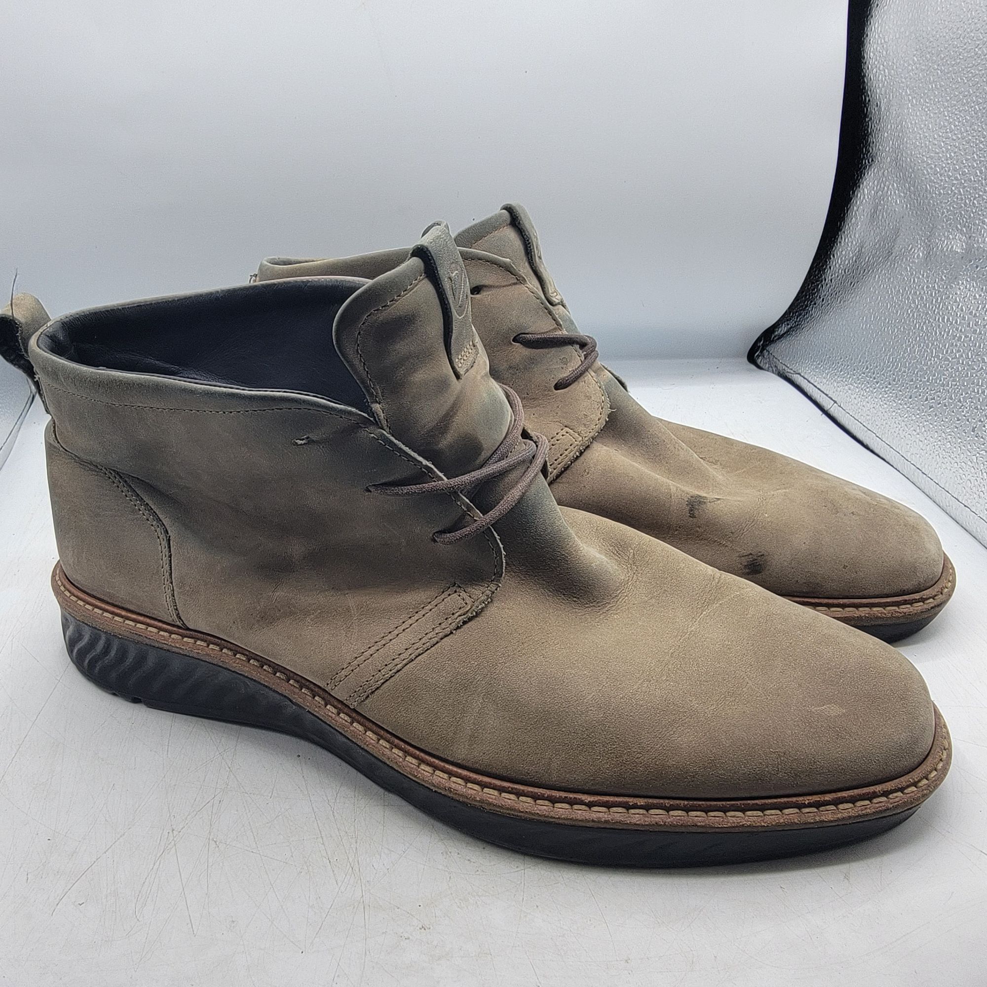 image of Ecco St. 1 Hybrid Gtx Mens 11-11.5 Tan Boots Outdoors Casual