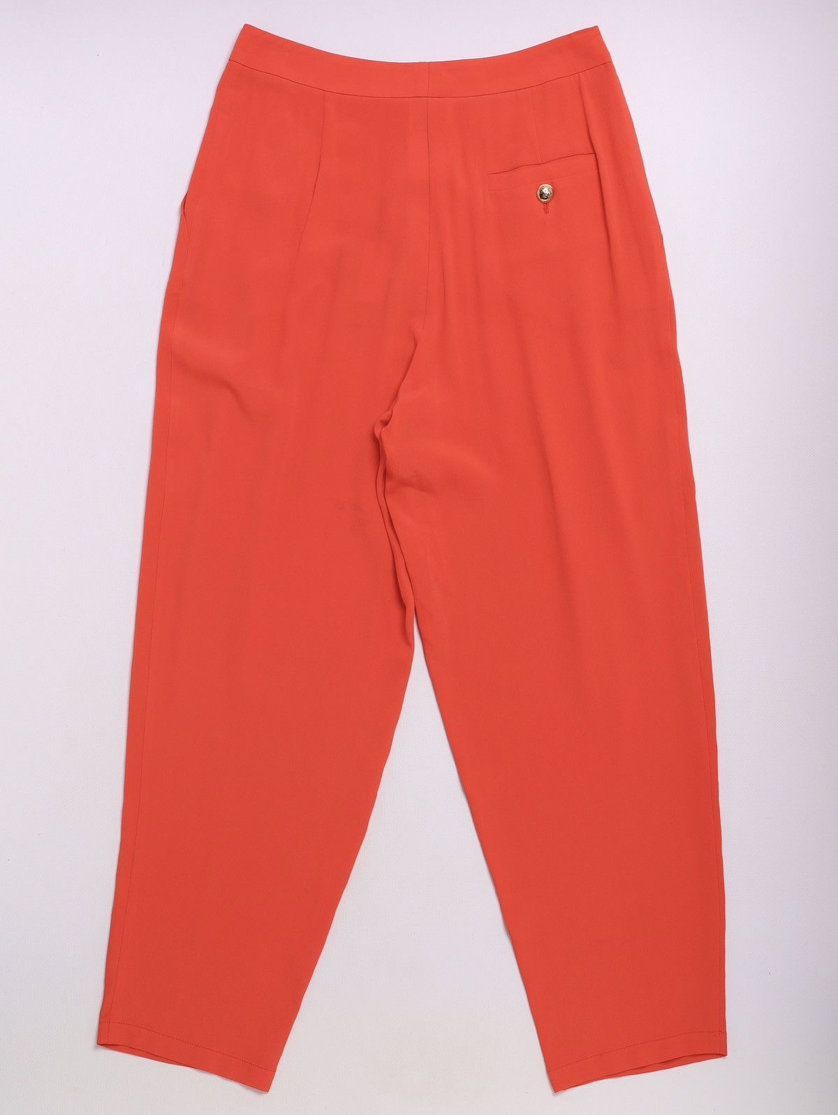 Emilio Pucci Emilio Pucci Acetate Silk Coral Pants Trousers Size 27" / US 4 / IT 40 - 3 Thumbnail