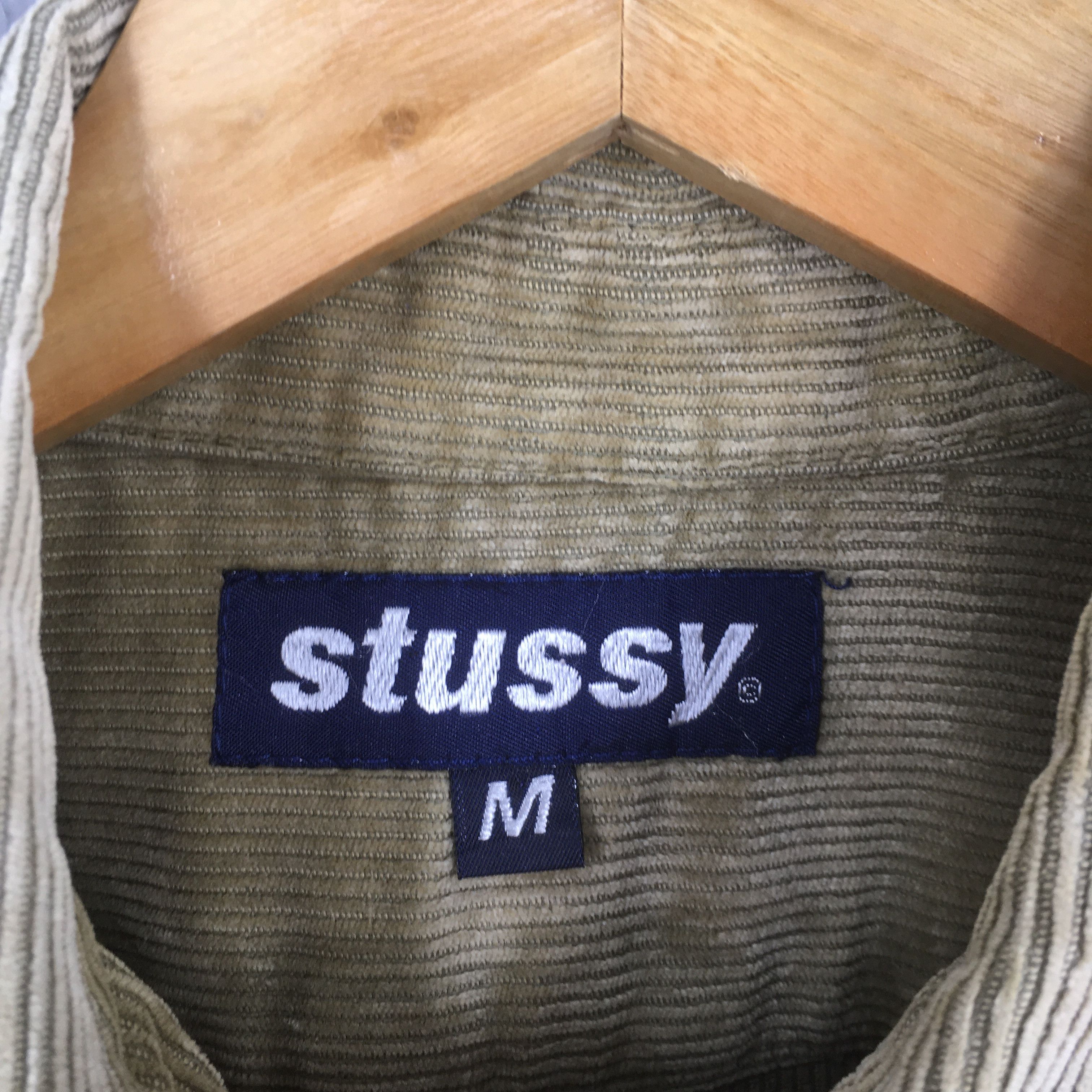 Stussy Vintage Stussy New York Corduroy Flannel Shirt Medium Size US M / EU 48-50 / 2 - 5 Thumbnail