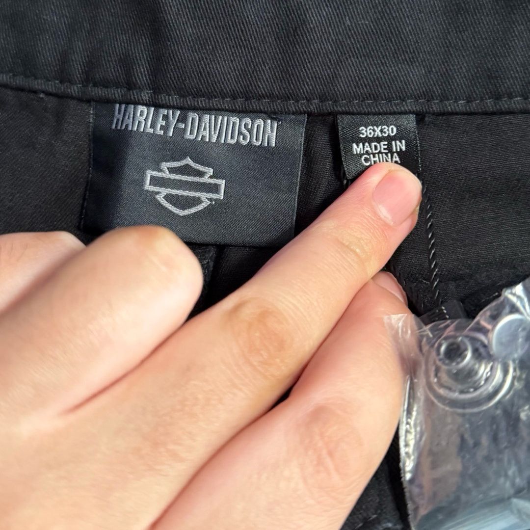 Harley Davidson Harley-Davidson Men's Milwaukee Pant Black Size 36x30 NWT Size US 36 / EU 52 - 8 Thumbnail