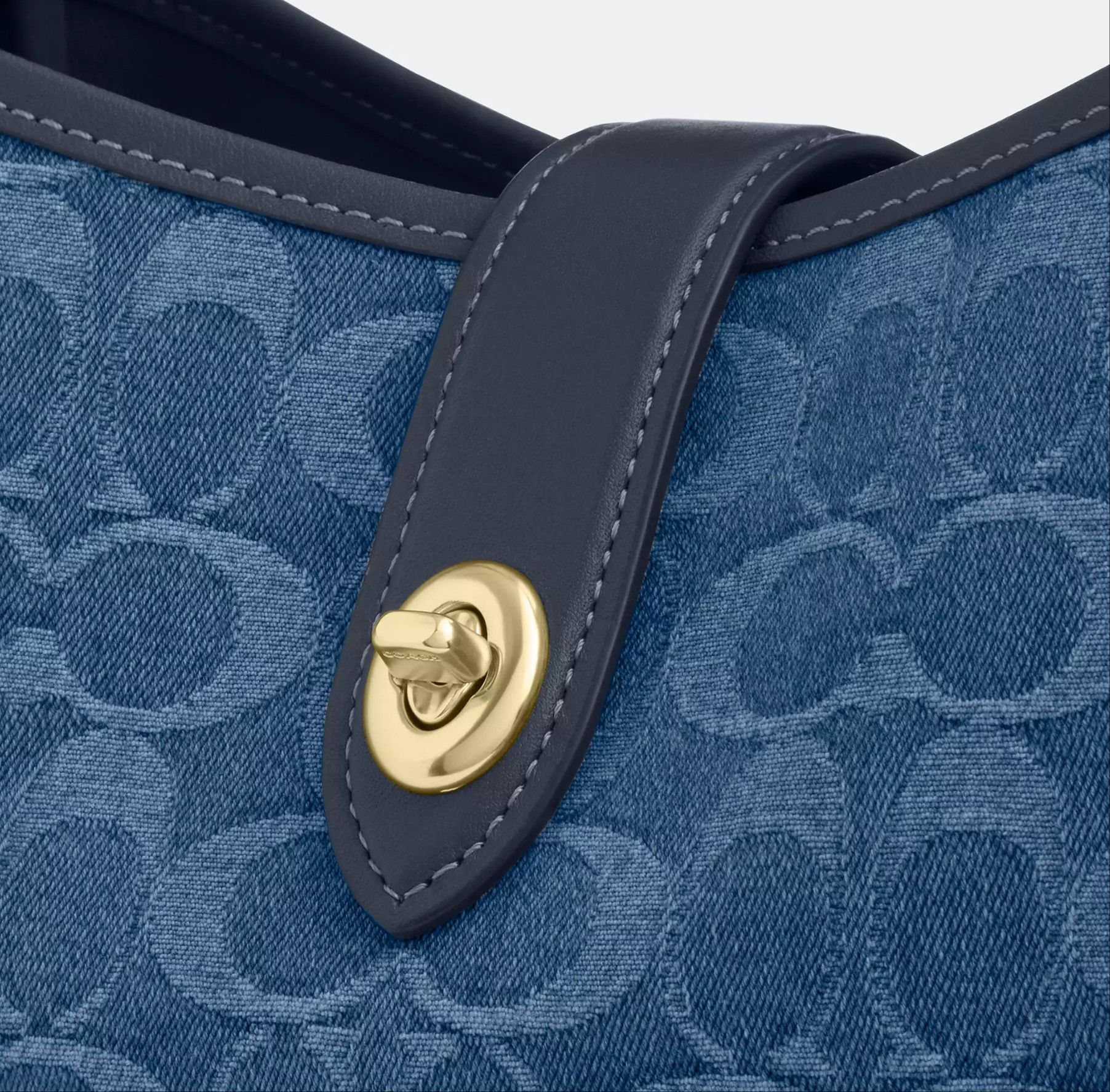 Coach Hadley Convertible Crossbody Bag In Signature Denim CDB98 Size ONE SIZE - 14 Thumbnail
