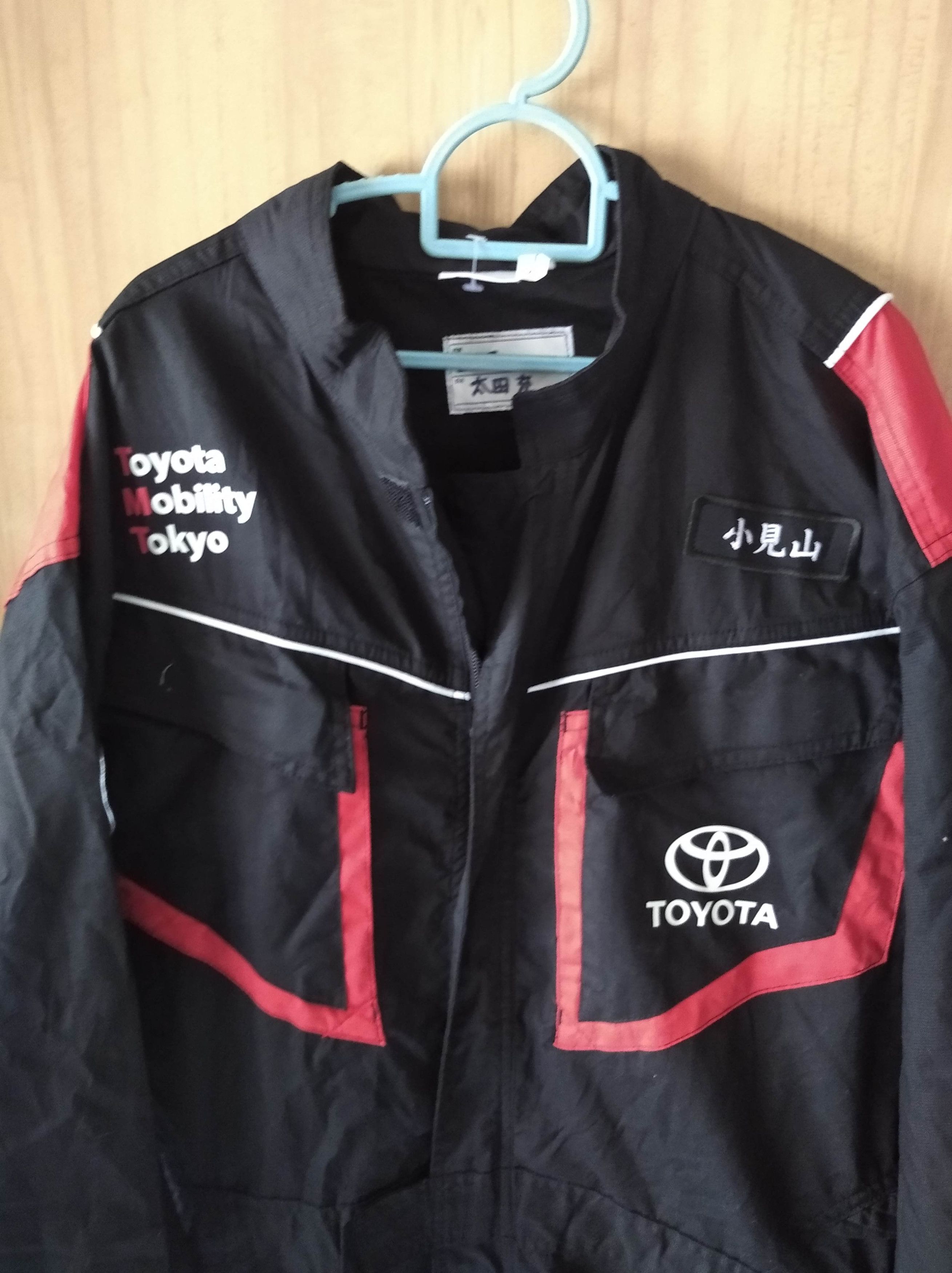 image of Racing Vintage Toyota Tecno Overall Coverall Jumpsuits Japan in Black, Men's (Size 38)