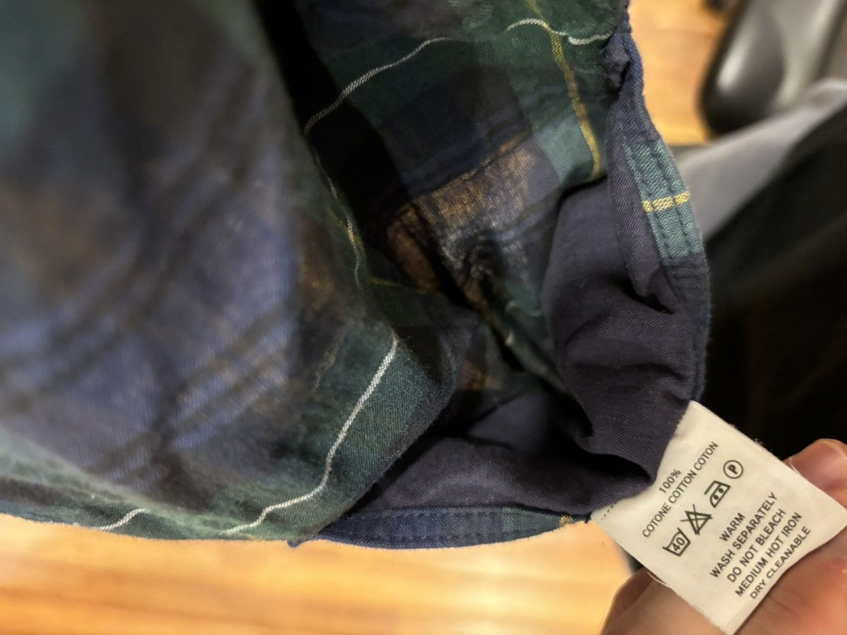 Kapital Kapital Plaid Button Down ‘Navy/Green’ Size US XS / EU 42 / 0 - 5 Thumbnail