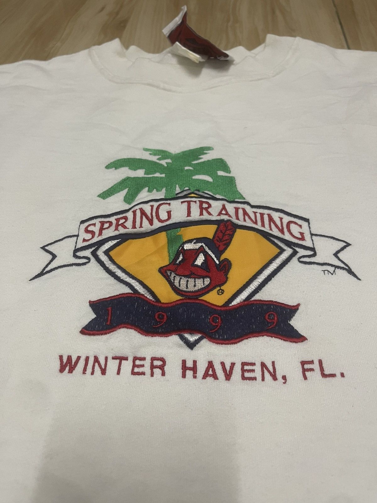 Vintage CLEVELAND INDIANS Florida Spring Training 1999 Size US XL / EU 56 / 4 - 2 Thumbnail