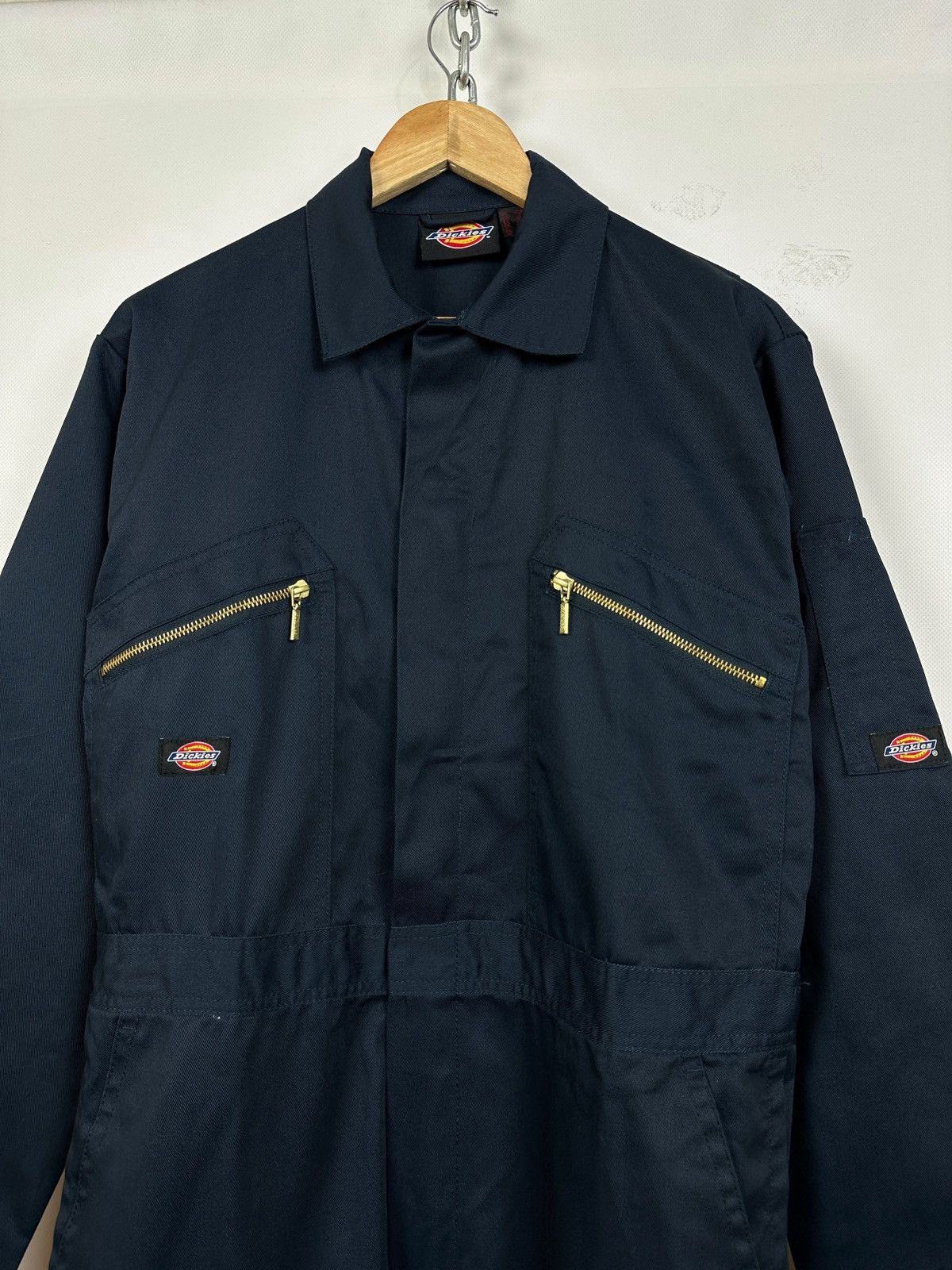 Dickies Vintage Dickies Navy Blue Coverall Overall Workers Jumpsuit Size US 32 / EU 48 - 10 Thumbnail