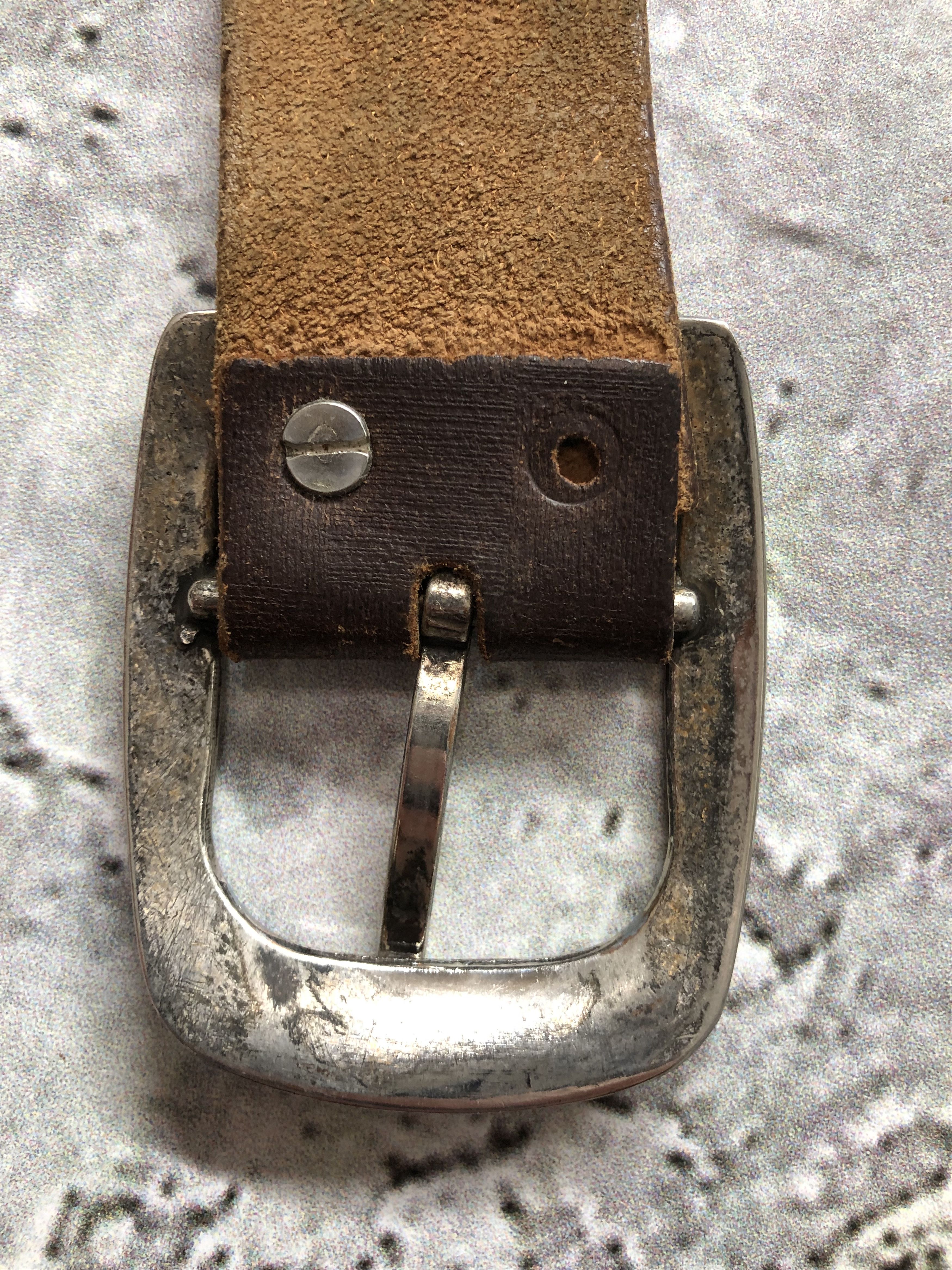 Vintage Vintage Leather Belt Size ONE SIZE - 11 Thumbnail