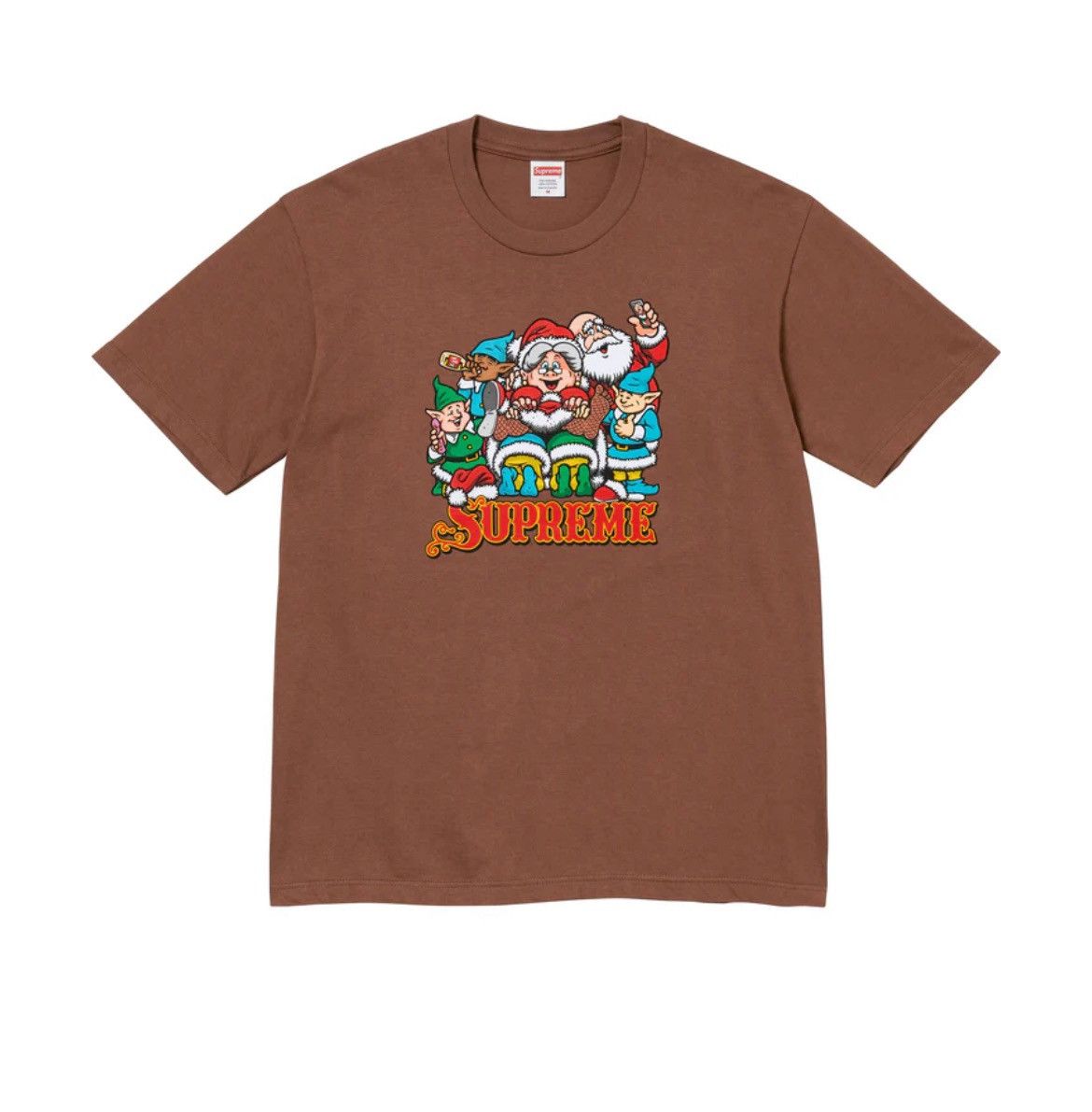 Supreme Supreme Naughty Tee Brown Size XXL Size US XXL / EU 58 / 5 - 5 Thumbnail