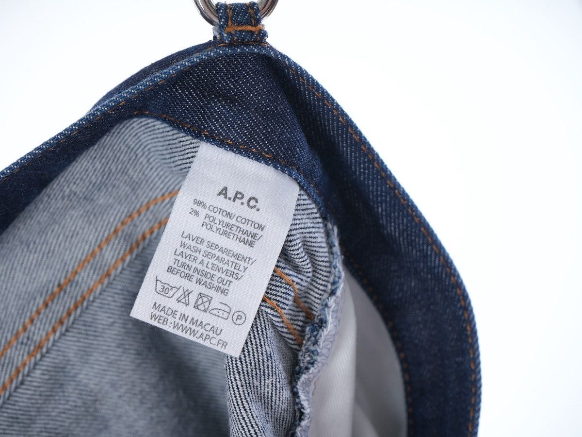 A.P.C. Apc A.P.C. Petit Standard Indigo Jeans Denim w33 Size US 33 - 5 Thumbnail