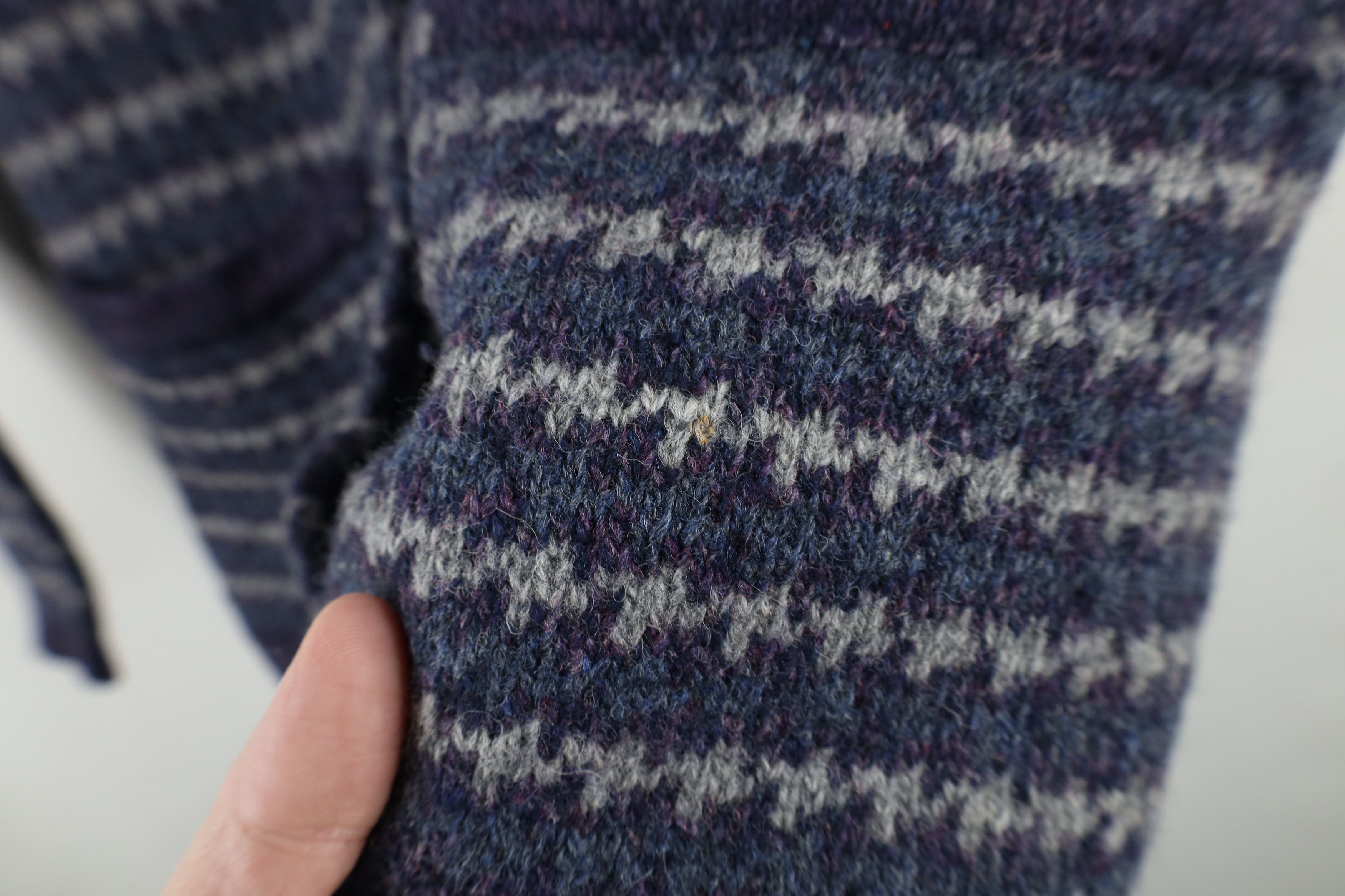 Eddie Bauer × Vintage Vintage 90s Eddie Bauer Knit Collared Cardigan Sweater Size L / US 10 / IT 46 - 5 Thumbnail