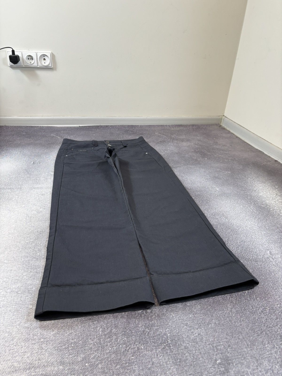 Marithe + Francois Girbaud Vintage Marithe Francois Girbaud Y2K Rare Baggy Flared Pants Size US 29 - 3 Thumbnail