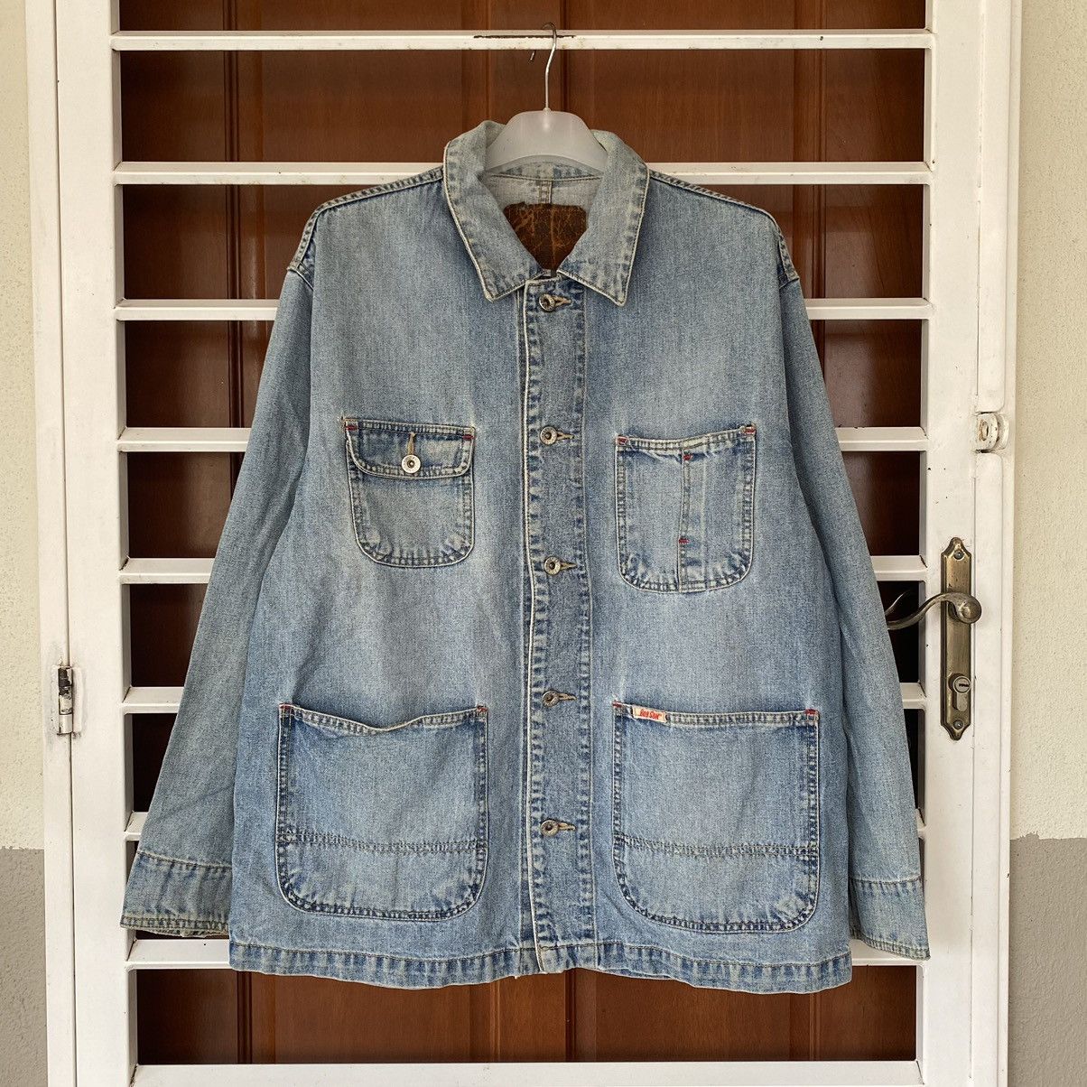 Japanese Brand Bobson worker chore jacket Size US L / EU 52-54 / 3 - 1 Thumbnail