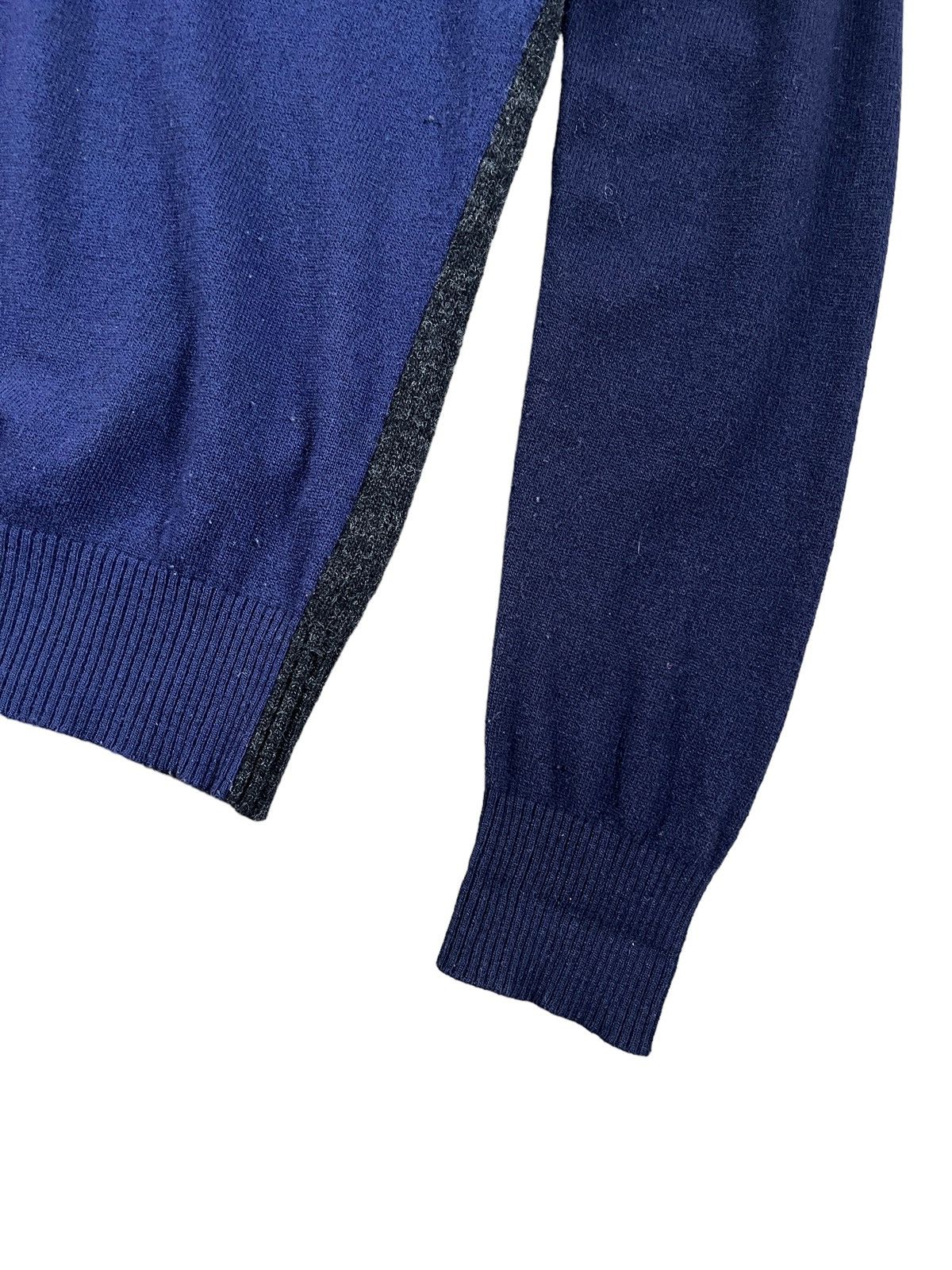Comme des Garcons Homme Vintage Comme des Garçons Homme Tricolour Wool Jumper Size US M / EU 48-50 / 2 - 5 Thumbnail