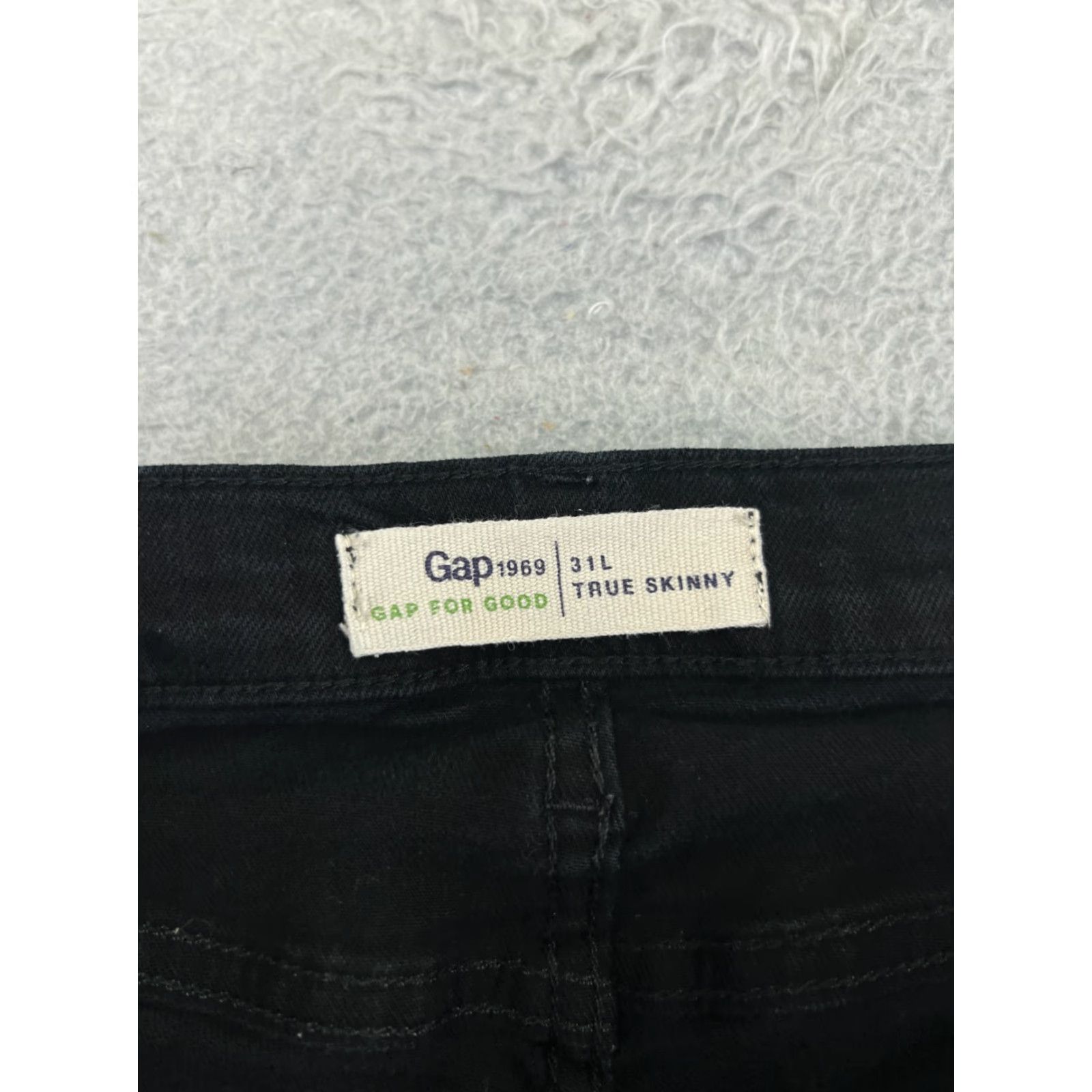 Gap Gap Shorts Womens 31 Black Denim Cutoff Cotton Blend Raw Hem Mid Rise 30x10 Shorts Womens 31 Black Denim Cut-Off Mid Rise Raw Hem Vintage No Size 24" / US 00 / IT 34 - 7 Thumbnail