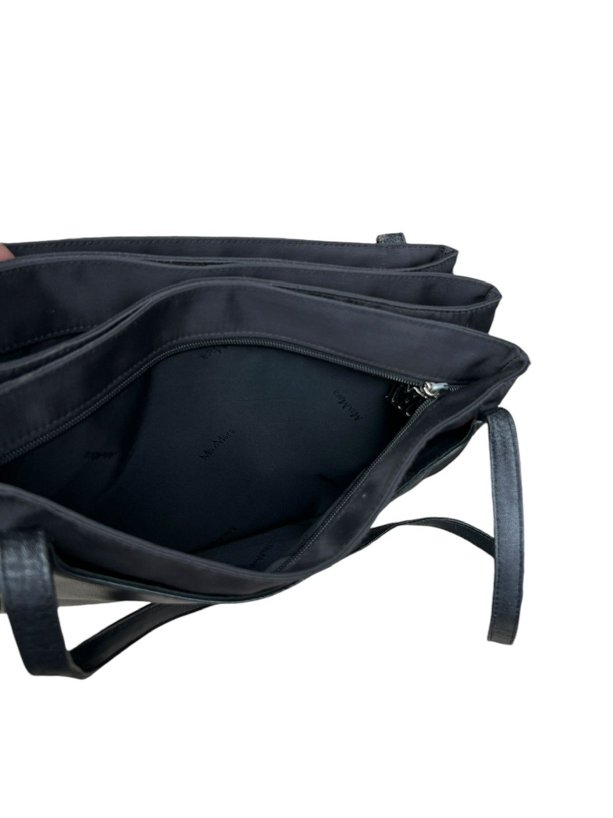Japanese Brand Max Mara Black Tote Bag Size ONE SIZE - 8 Thumbnail