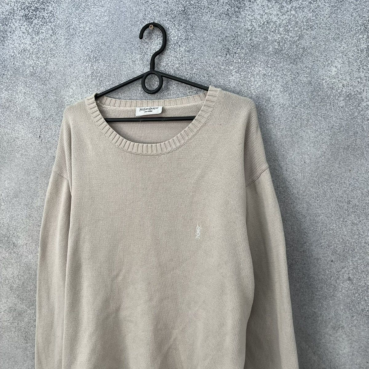 Yves Saint Laurent Vintage Yves Saint Lauren Knit Sweater Size US L / EU 52-54 / 3 - 2 Thumbnail