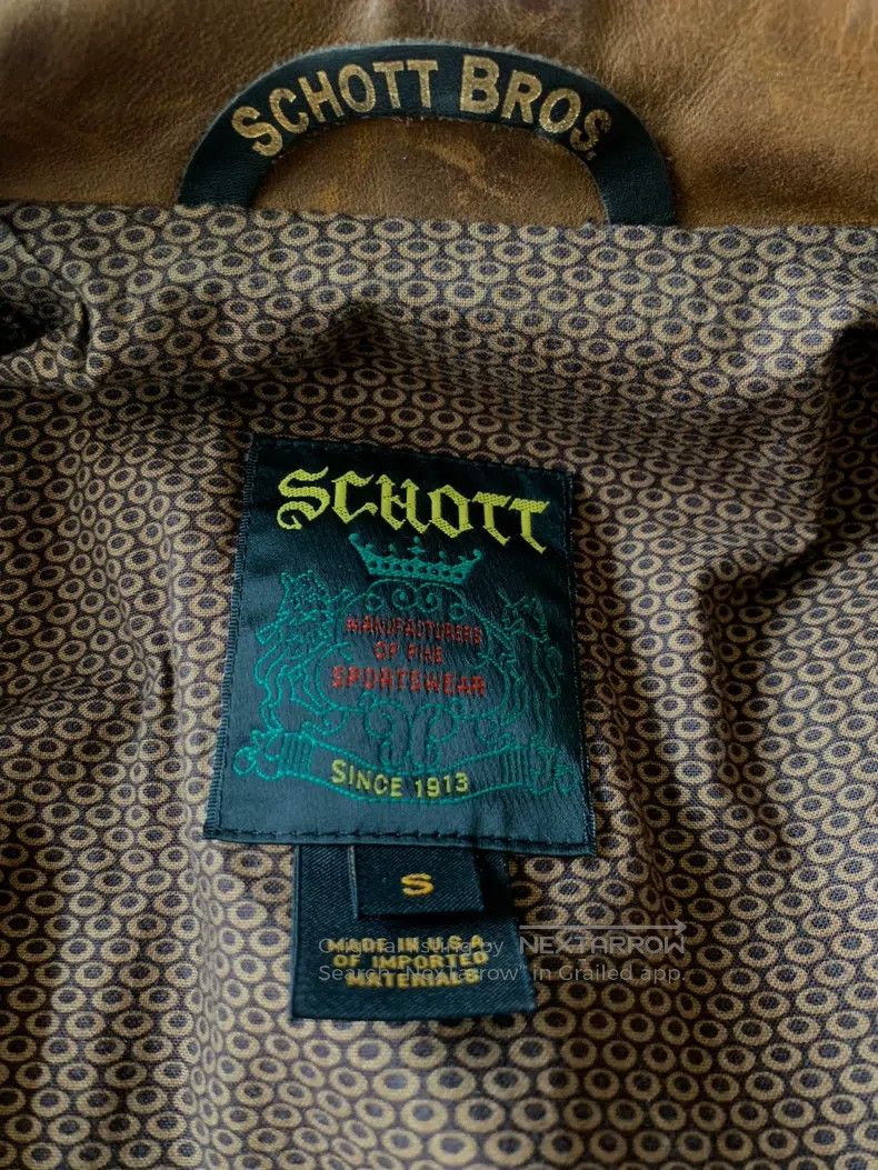 Schott Schott Motorcycle jacket Size US M / EU 48-50 / 2 - 8 Thumbnail