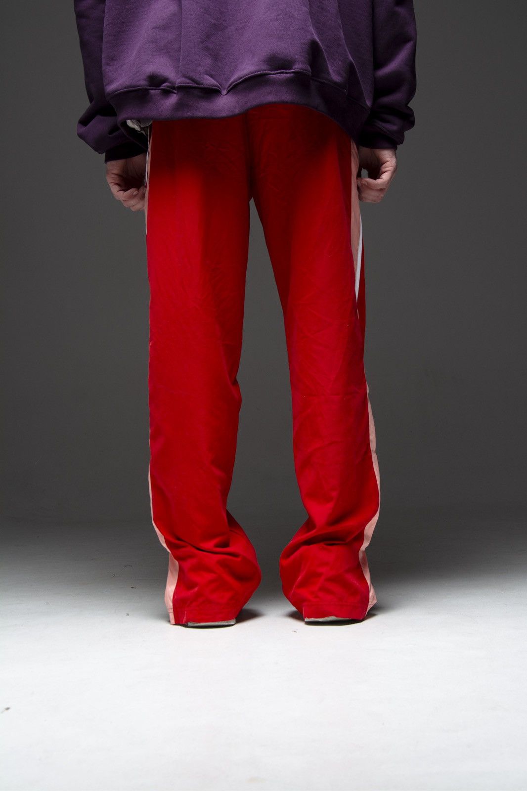 Nike × Vintage Vintage nylon truck pants Nike drill red Size US 34 / EU 50 - 6 Thumbnail