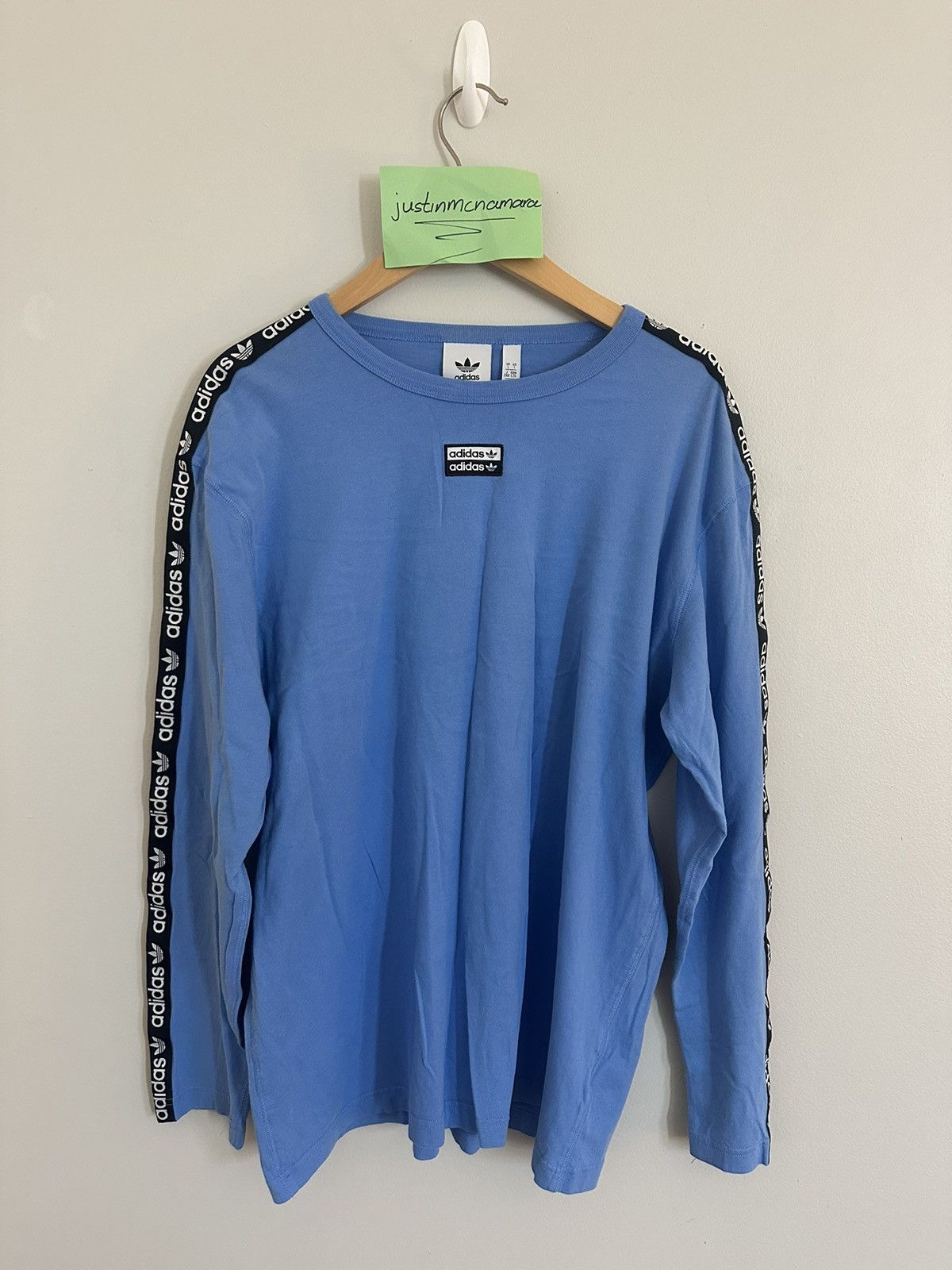 Adidas × Vintage Vintage Adidas Long Sleeve Size US L / EU 52-54 / 3 - 1 Thumbnail