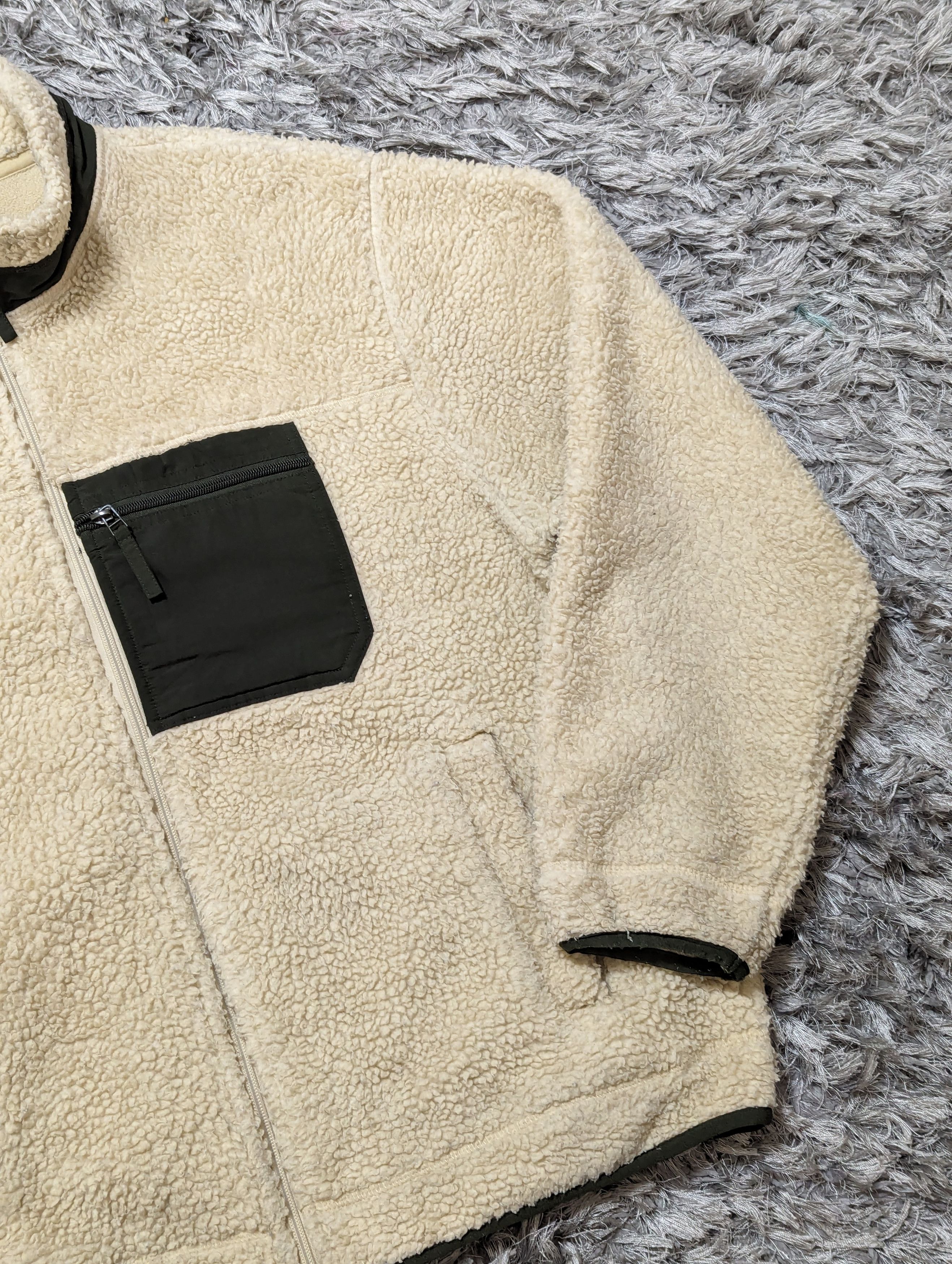 Other Polham Sherpa Jacket Fleece Shearling Retro Design Coat Size US XL / EU 56 / 4 - 4 Thumbnail