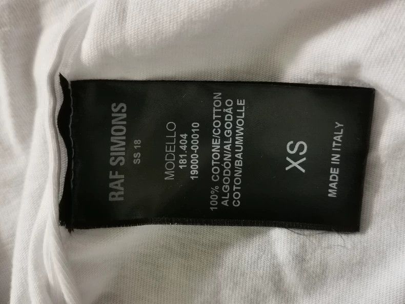 Raf Simons RAF SIMONS Half-sleeve deconstructed T-shirt 2506-Nextarrow Size US XS / EU 42 / 0 - 3 Thumbnail