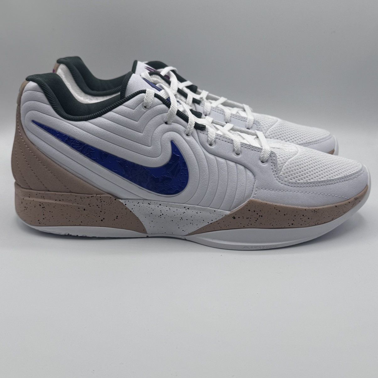 Nike Ja 2 Men's Size 12 White/Astronomy Blue-Hemp FD7328-101 Size US 12 / EU 45 - 2 Thumbnail