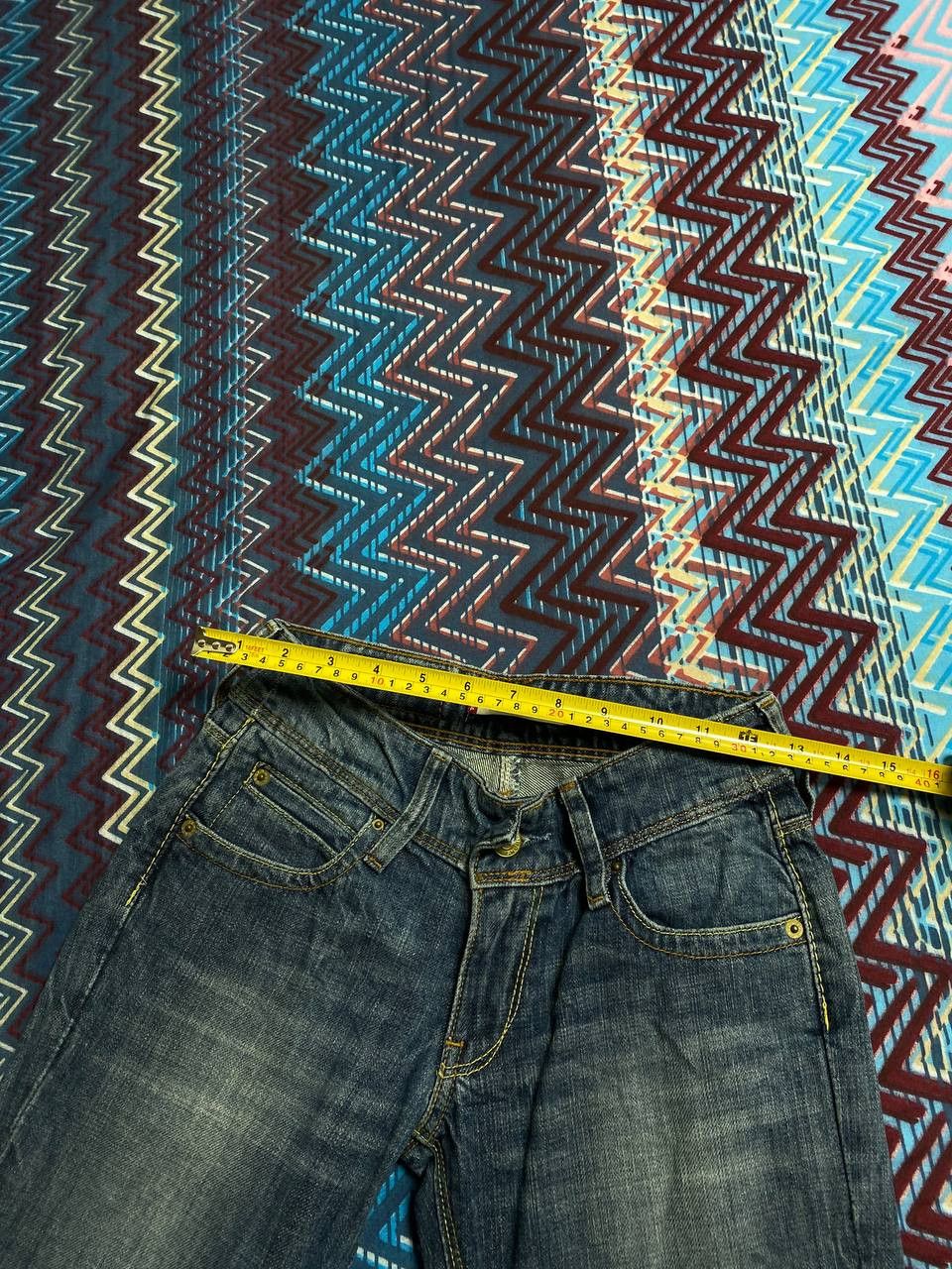 Levi's × Vintage Vintage Levi's 570 Faded Straight Denim Pants Size 25" / US 0 / IT 36 - 9 Thumbnail