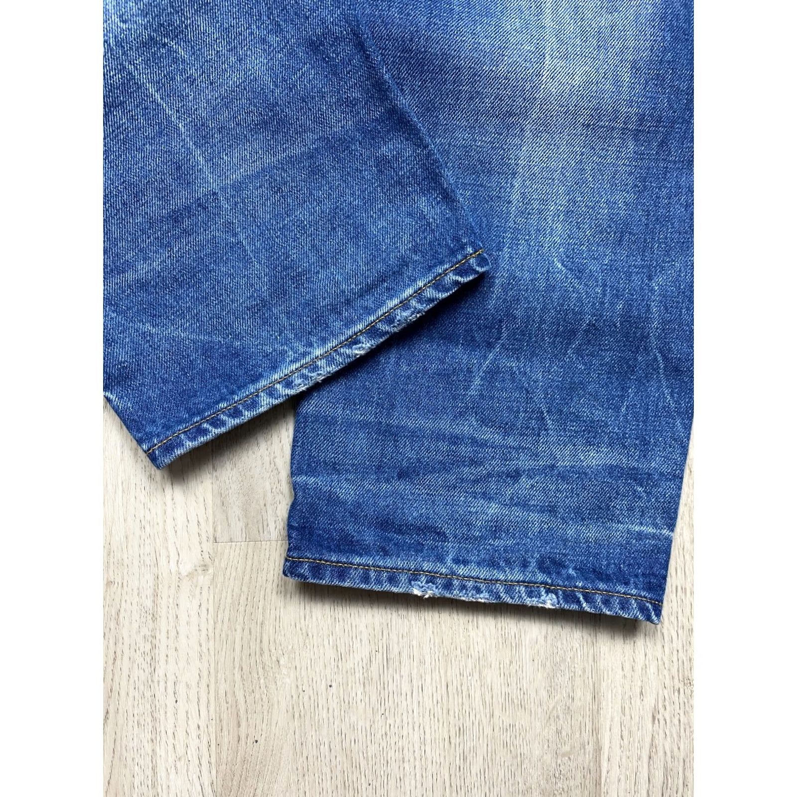 G-Star VINTAGE G Star Raw Denim Jeans 33 Mens Jeans Slim Regular jeans Blue 90s Stars Fashion Mens Size US 33 - 8 Thumbnail