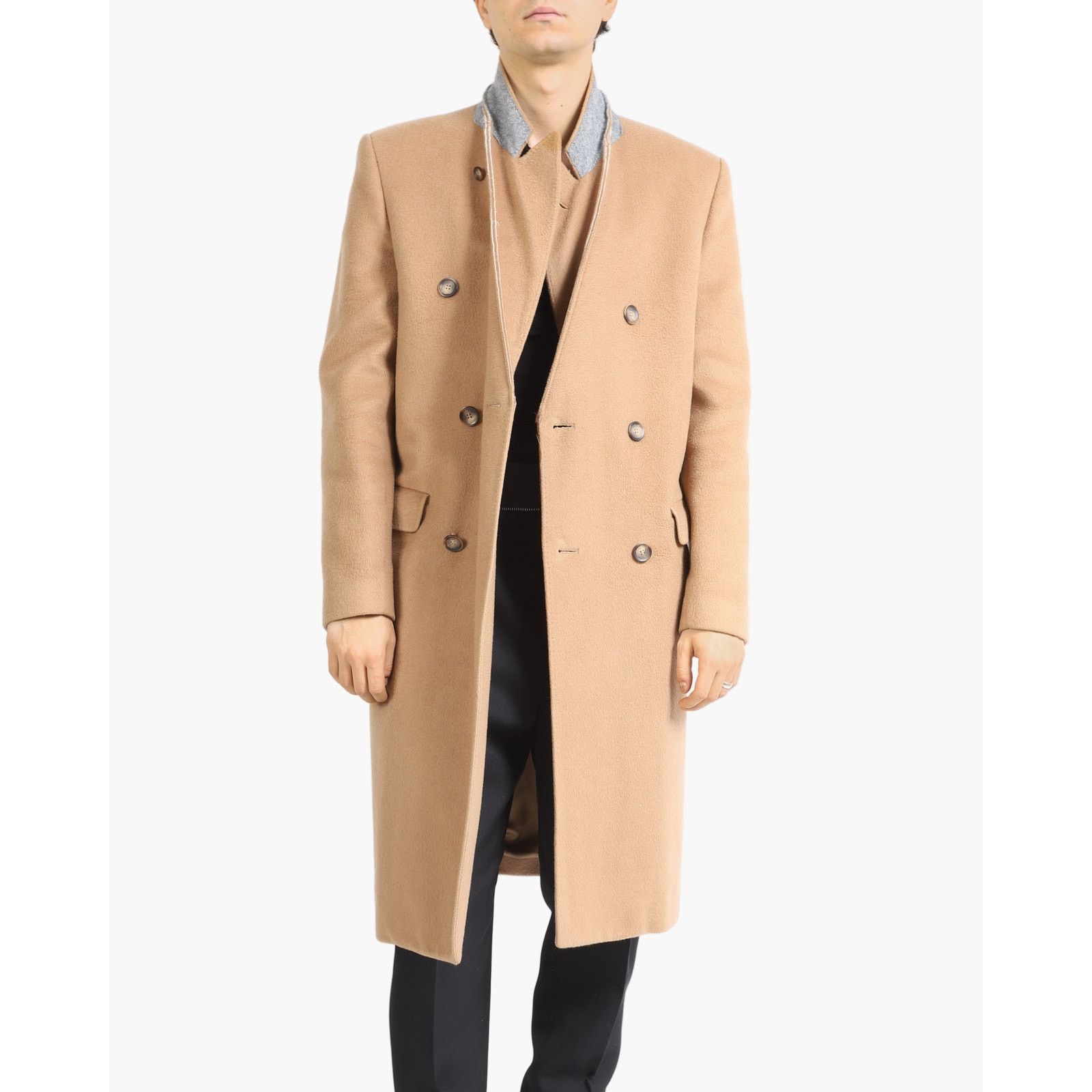Maison Margiela H&M X Margiela Deconstruced Coat in Camel Wool Size US M / EU 48-50 / 2 - 1 Thumbnail