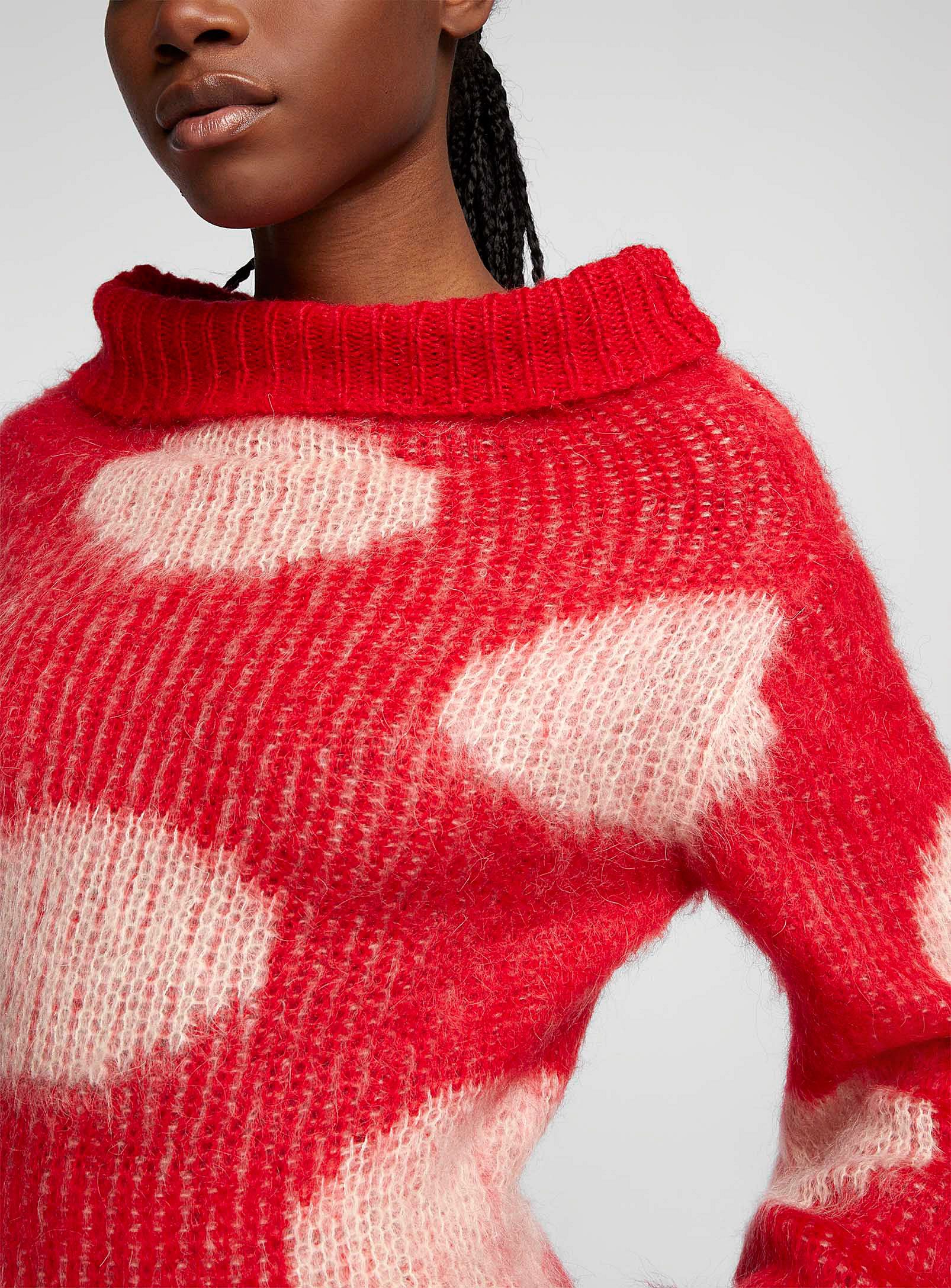 Marni BNWT AW23 MARNI BRUSHED DOTS FUZZY WUZZY SWEATER 40 Size S / US 4 / IT 40 - 12 Thumbnail