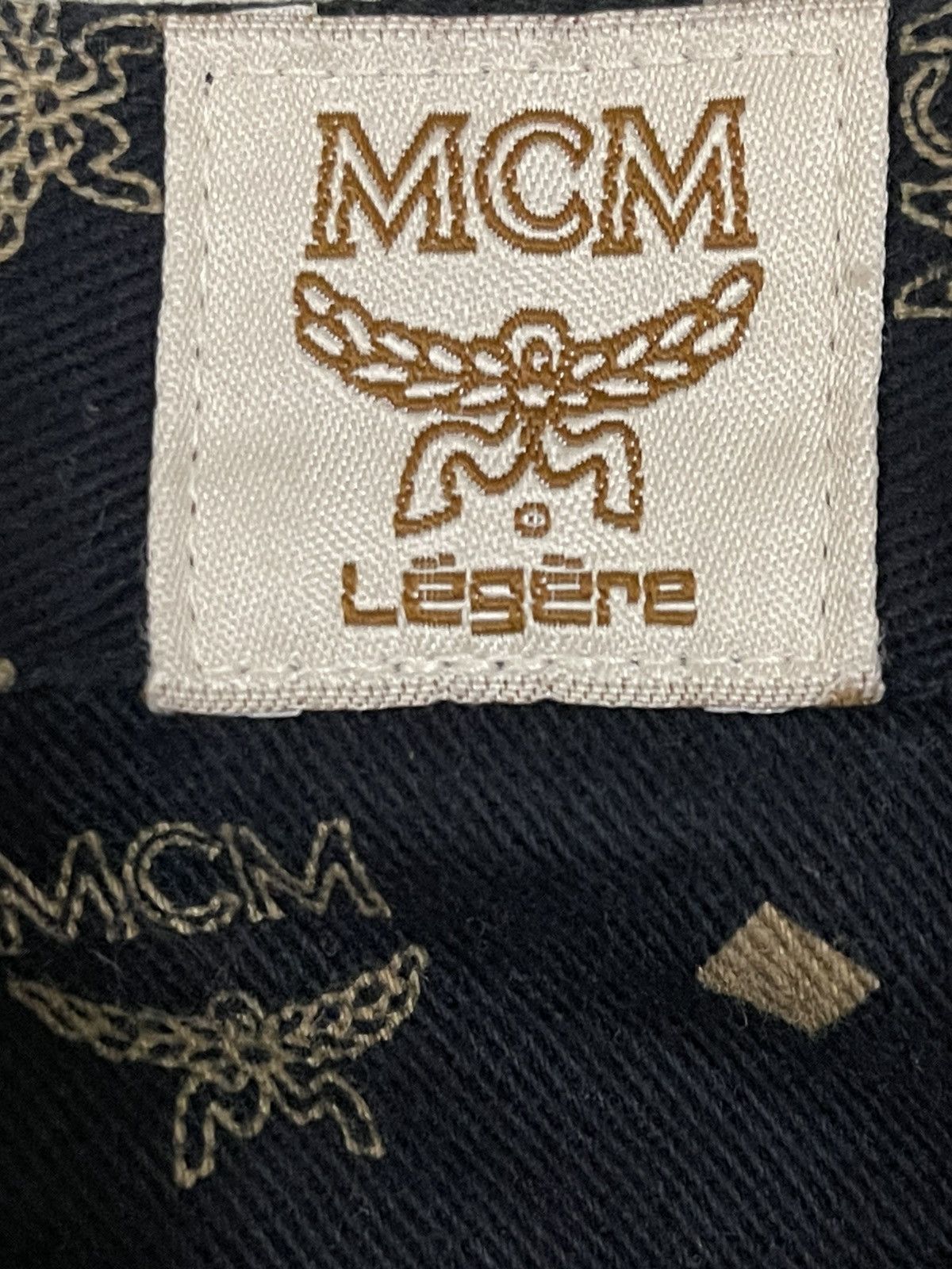 MCM Vintage MCM Legere Full Print Monogram Jeans Size US 27 - 10 Thumbnail