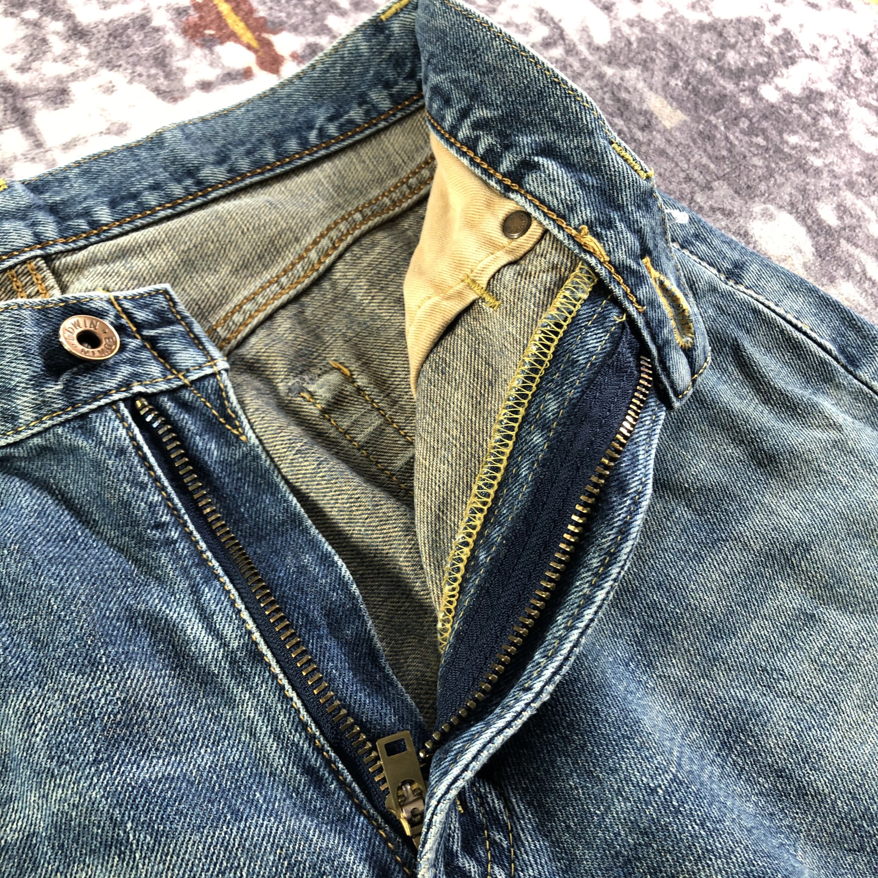 Edwin Vintage Redline Edwin 505 Jeans-JM3584 Size US 28 / EU 44 - 8 Thumbnail
