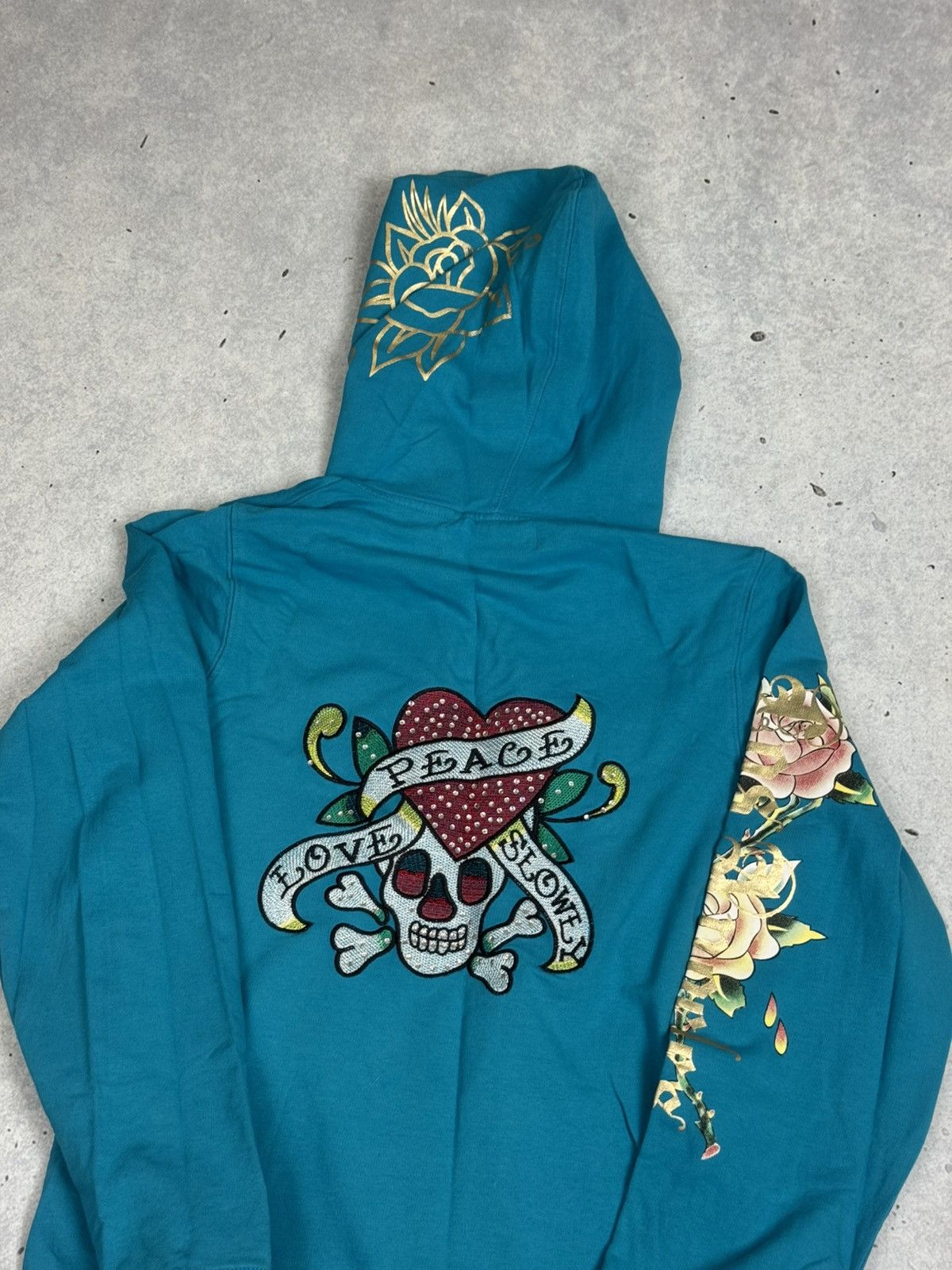 If Six Was Nine If Six Was Nine Avant Garde Ed Hardy Style Zip Hoodie Size M / US 6-8 / IT 42-44 - 5 Thumbnail