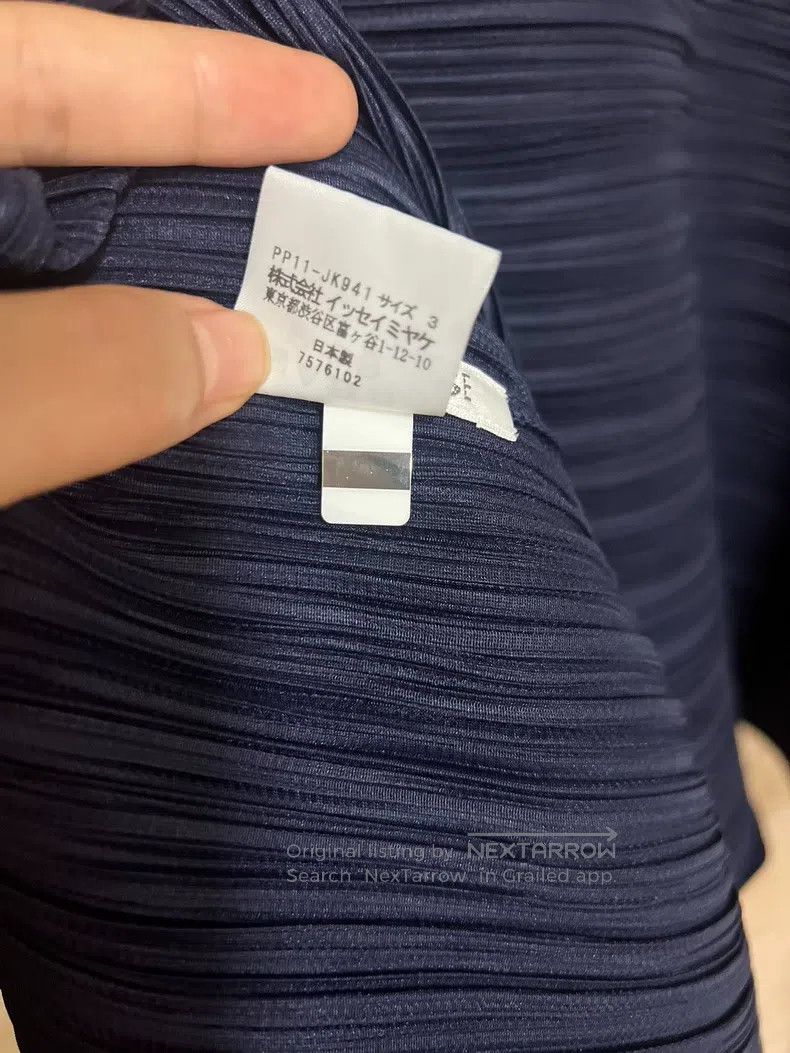 Issey Miyake Issey Miyake Blue Tank Top Size L / US 10 / IT 46 - 6 Thumbnail