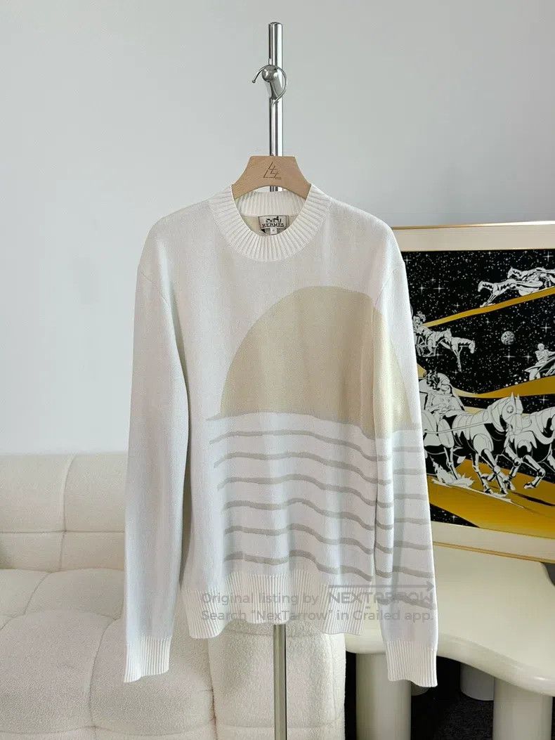 Hermes Hermes Men's cashmere knitted sweater Size US M / EU 48-50 / 2 - 7 Thumbnail