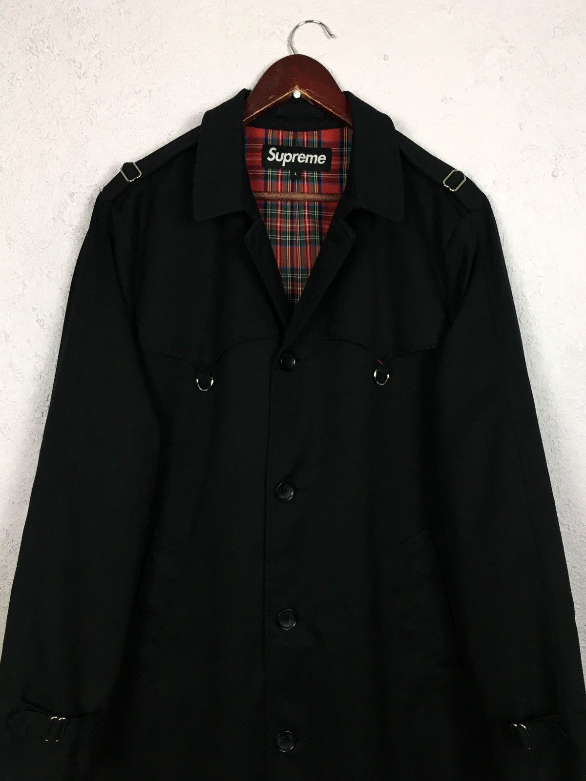 trench jacket SUPREME D-Ring Coat d ring vintage classic y2k