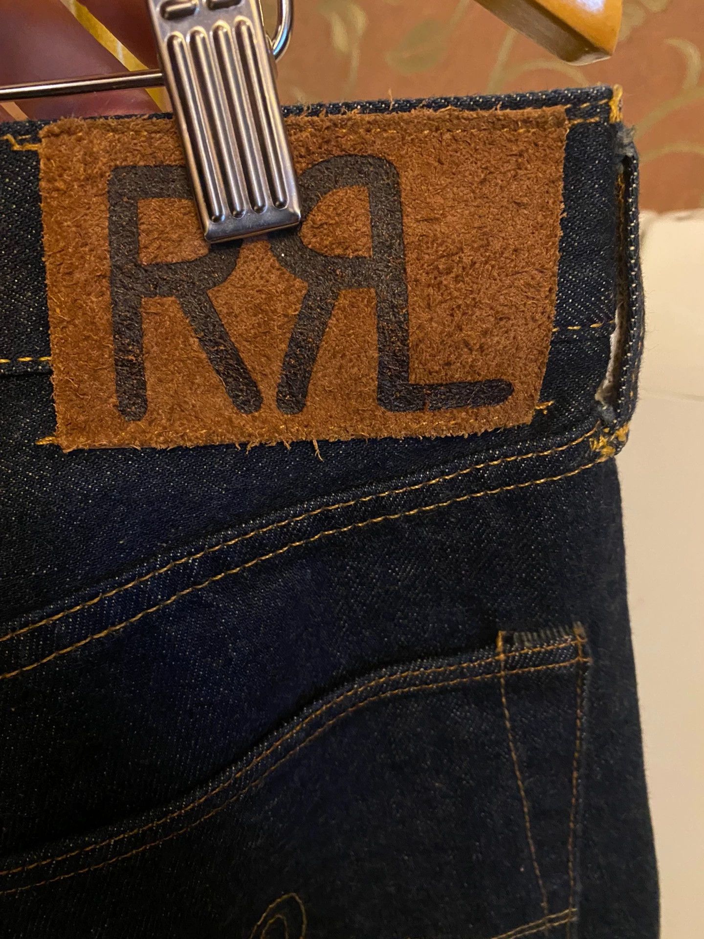 RRL Ralph Lauren RRL Heavy Selvedge Straight Jean 32x32 Japanese Cotton USA Size US 32 / EU 48 - 4 Thumbnail
