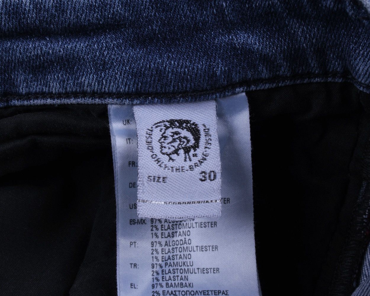 Diesel DIESEL D-BAZER Tapered Blue Slim Denim Stretch Jeans Size US 30 / EU 46 - 13 Thumbnail