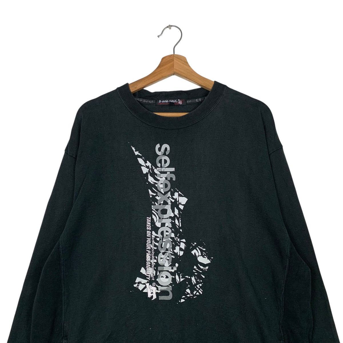 Japanese Brand Japanese Brand B One Soul Self Expression Sweatshirt Size US L / EU 52-54 / 3 - 2 Thumbnail