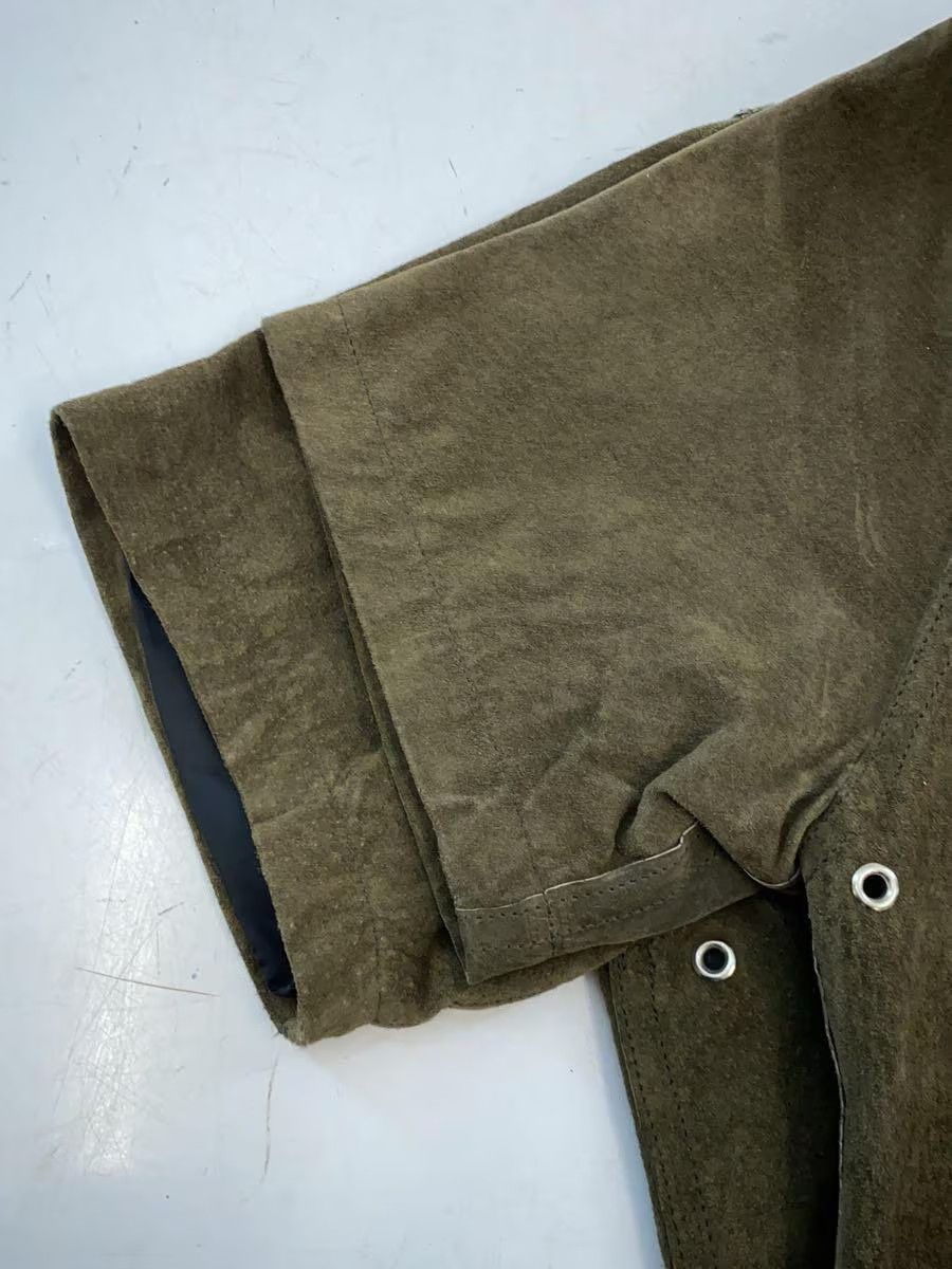 Yohji Yamamoto Reverse Pig Skin Short Sleeve Button Shirt Size US L / EU 52-54 / 3 - 3 Thumbnail