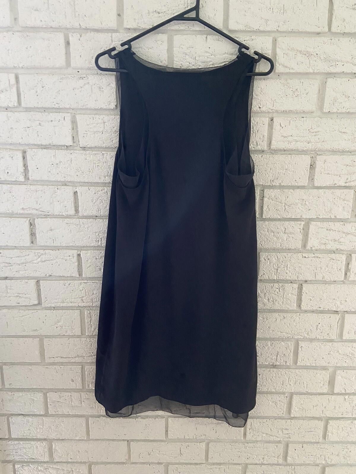 Other Decjuba Black Sheer Sleeveless Midi Dress - Sz AU/UK 12 US 8 Size M / US 6-8 / IT 42-44 - 8 Thumbnail